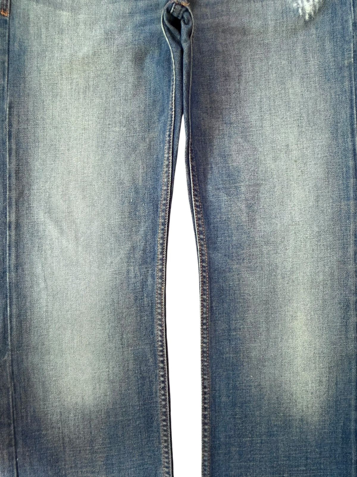 Diesel Vintage Italy Diesel Viker Clawmark Distress Loose Jeans Size US 32 / EU 48 - 3 Thumbnail