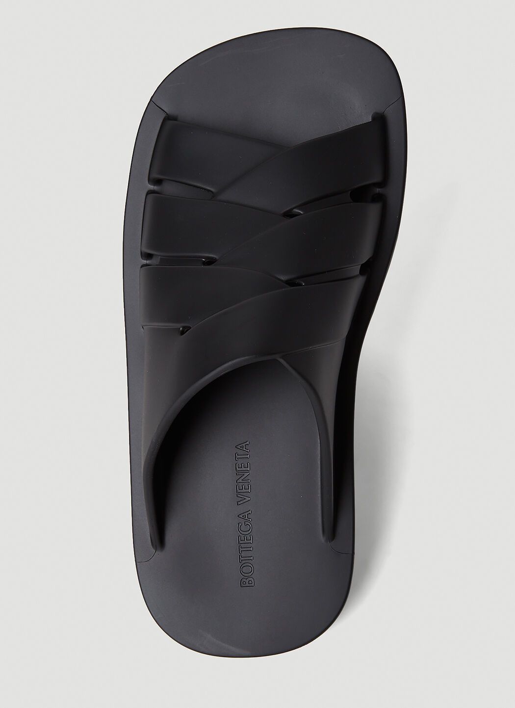 Bottega Veneta o1w1db10525 Flinston Slides in Black Size US 11 / EU 44 - 5 Thumbnail