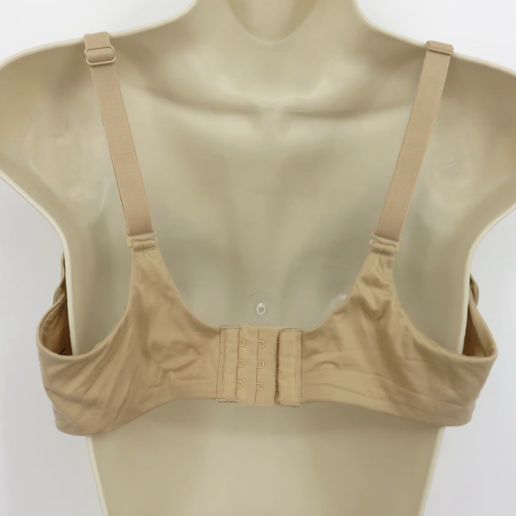 Vintage Maidenform Comfort Devotion Bra 40C Beige Lined Underwire T-Shirt Style Size ONE SIZE - 6 Thumbnail