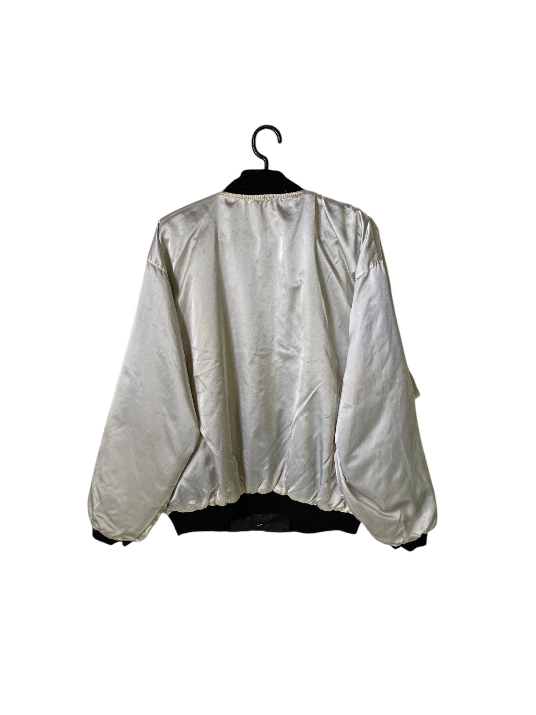 Vintage Rare vintage 80s i-D magazine reversible satin bomber jacket Size US L / EU 52-54 / 3 - 11 Thumbnail