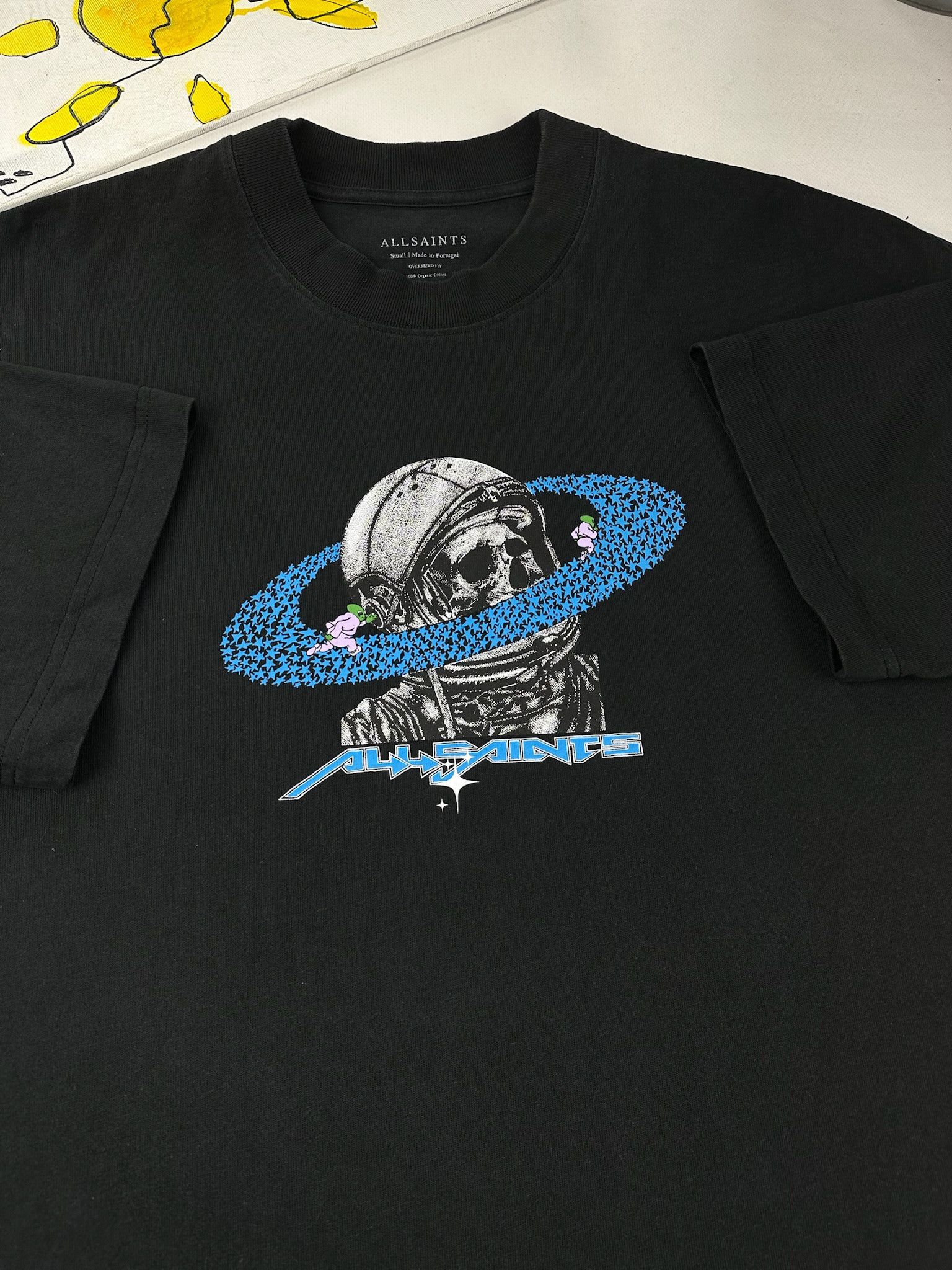 Allsaints All Saints T-Shirt oversized space skull Size US S / EU 44-46 / 1 - 3 Thumbnail
