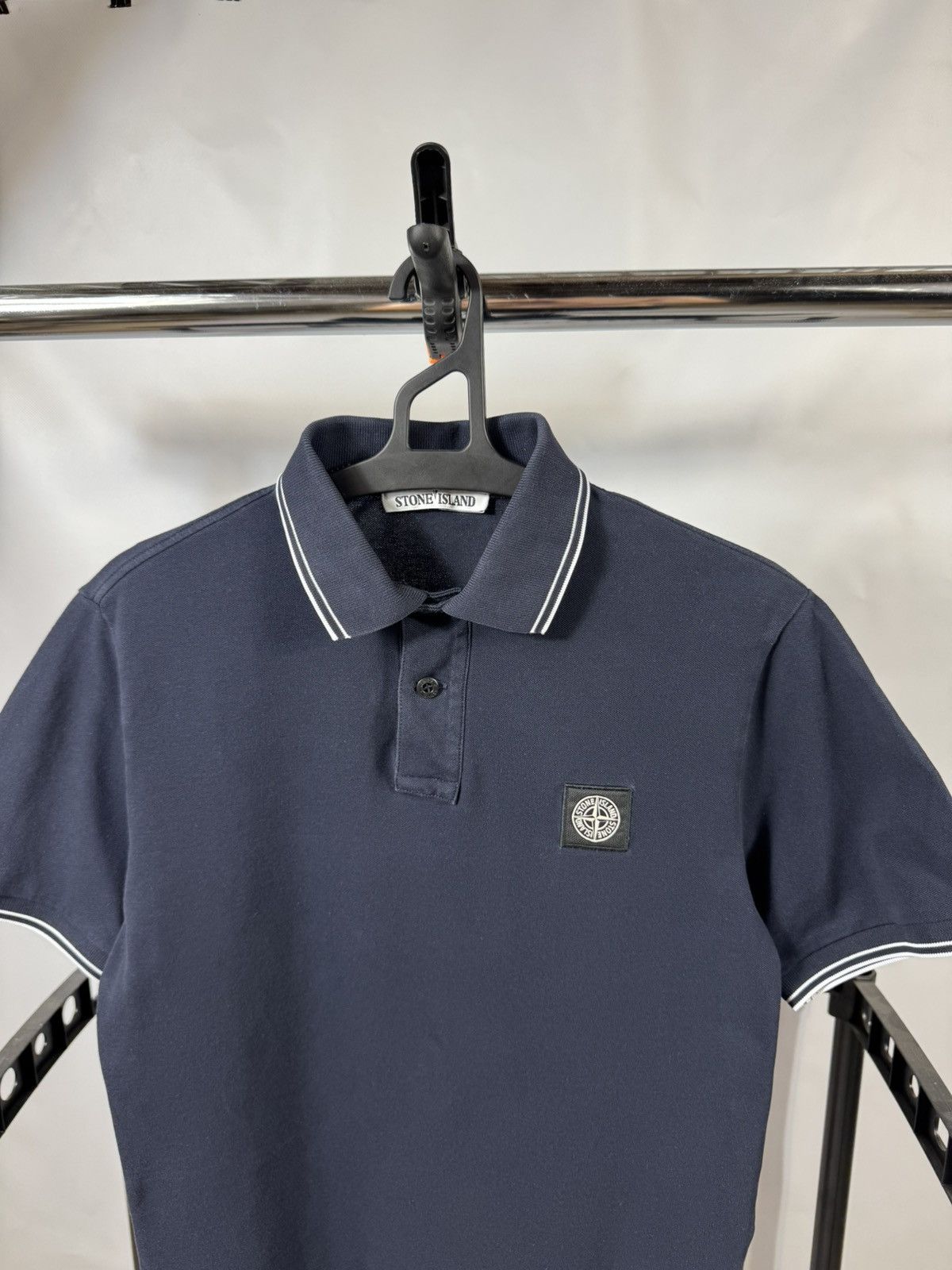 Massimo Osti Stone Island Patch Program Polo T-Shirt Size US M / EU 48-50 / 2 - 2 Thumbnail