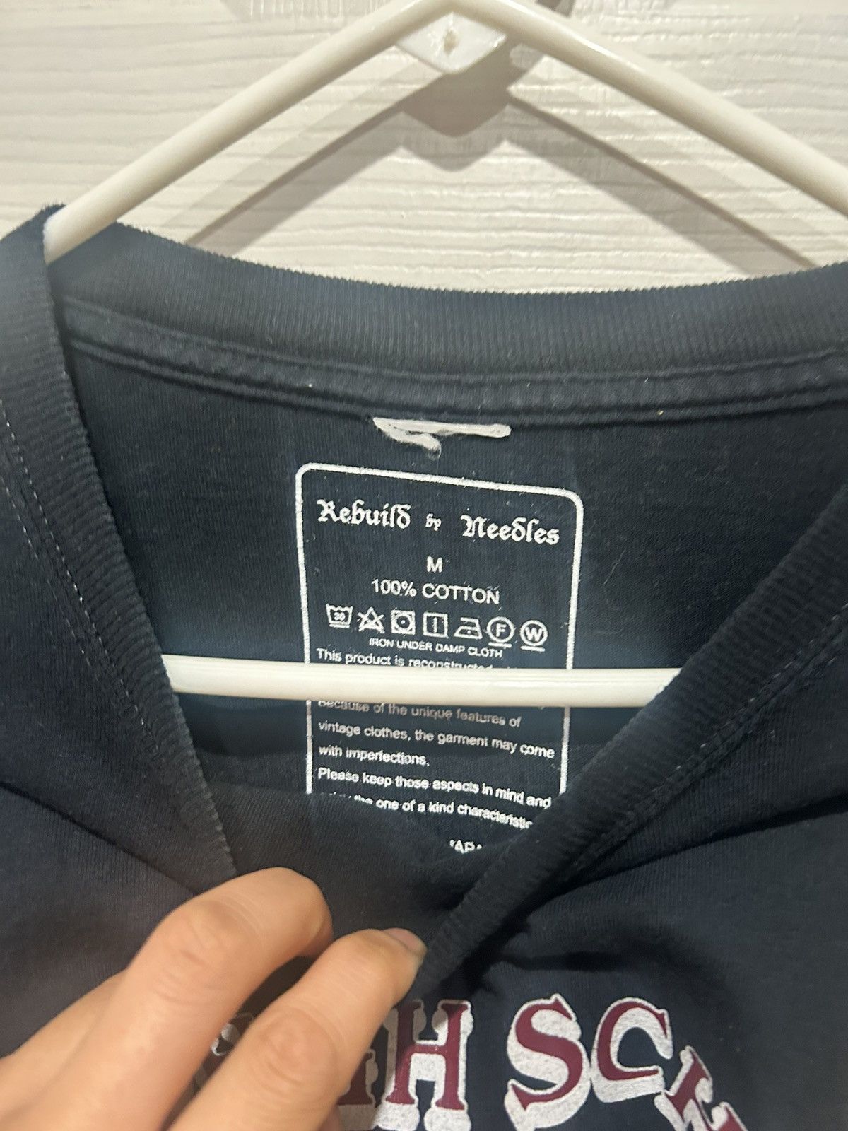 Needles Needles Rebuild Longsleeve Tshirt Size US M / EU 48-50 / 2 - 3 Thumbnail