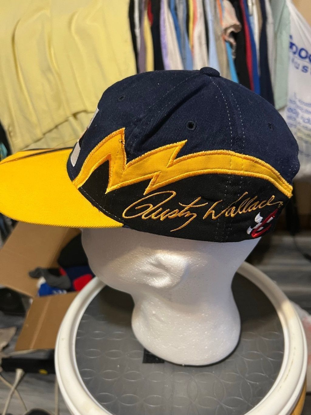 Chase Authentics Men's Chase Authentics Miller Lite Rusty Wallace SnapBack Size ONE SIZE - 2 Thumbnail