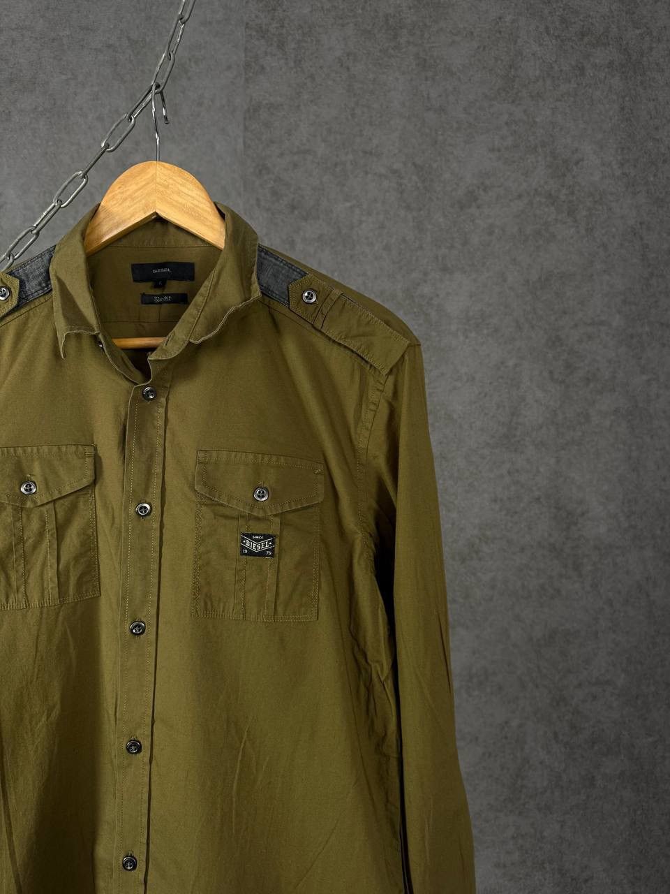 Diesel Diesel designer shirt Size US M / EU 48-50 / 2 - 2 Thumbnail