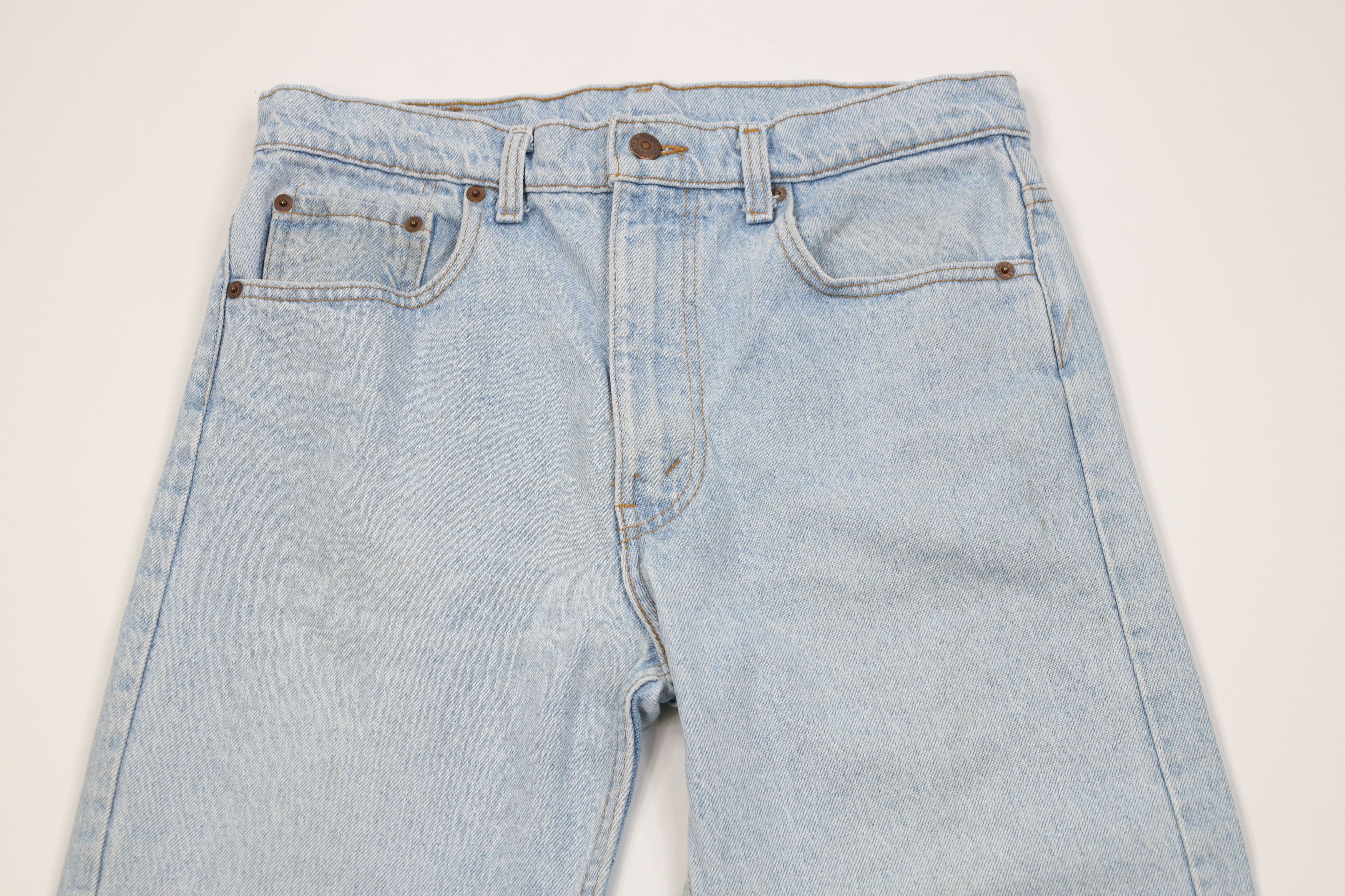Levi's Vintage 90s Levis 511 Skinny Leg Denim Jeans Blue USA Size US 34 / EU 50 - 2 Thumbnail