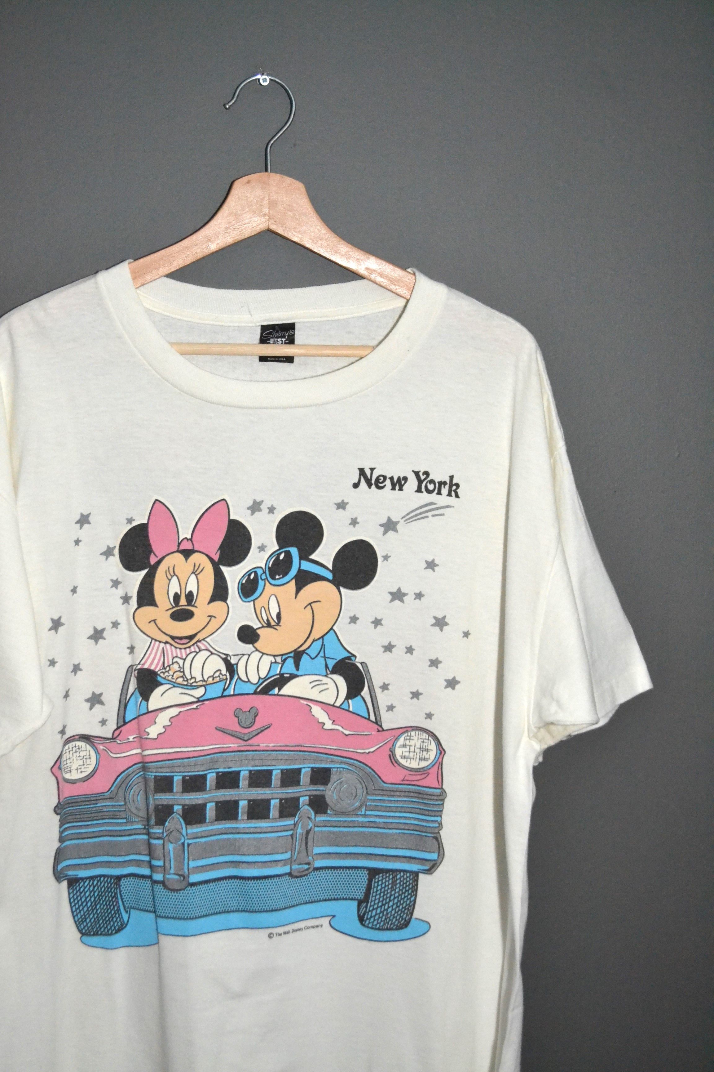 Disney × Vintage Vintage Disney New York Double Sided Sherry's USA Cadillac Size US XL / EU 56 / 4 - 3 Thumbnail