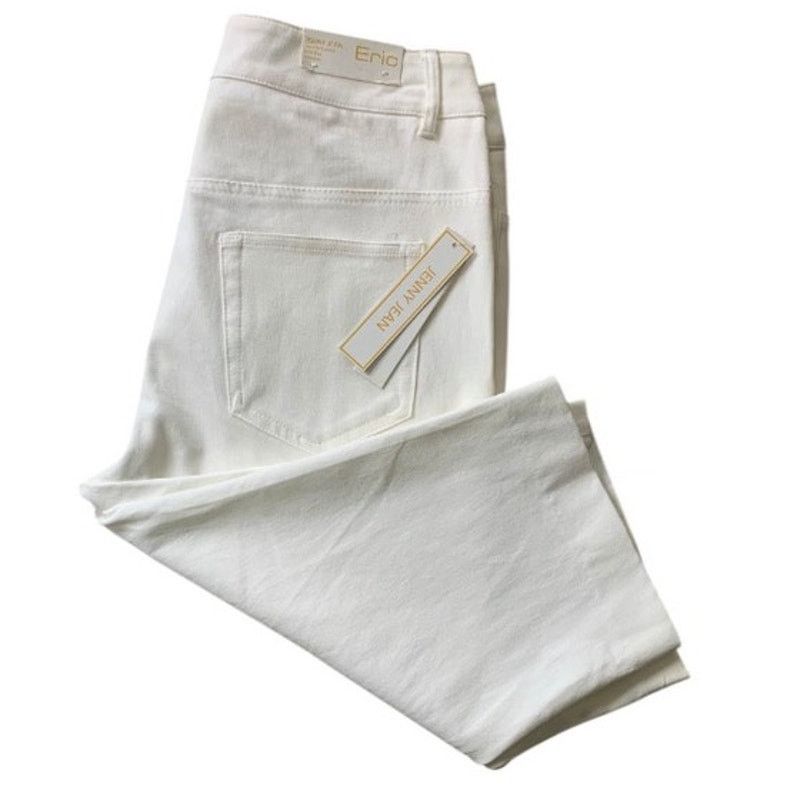 Other JENNY Women's Sz XS Capri Jeans White Tummy Control Mid-Rise Size 28" / US 6 / IT 42 - 8 Thumbnail