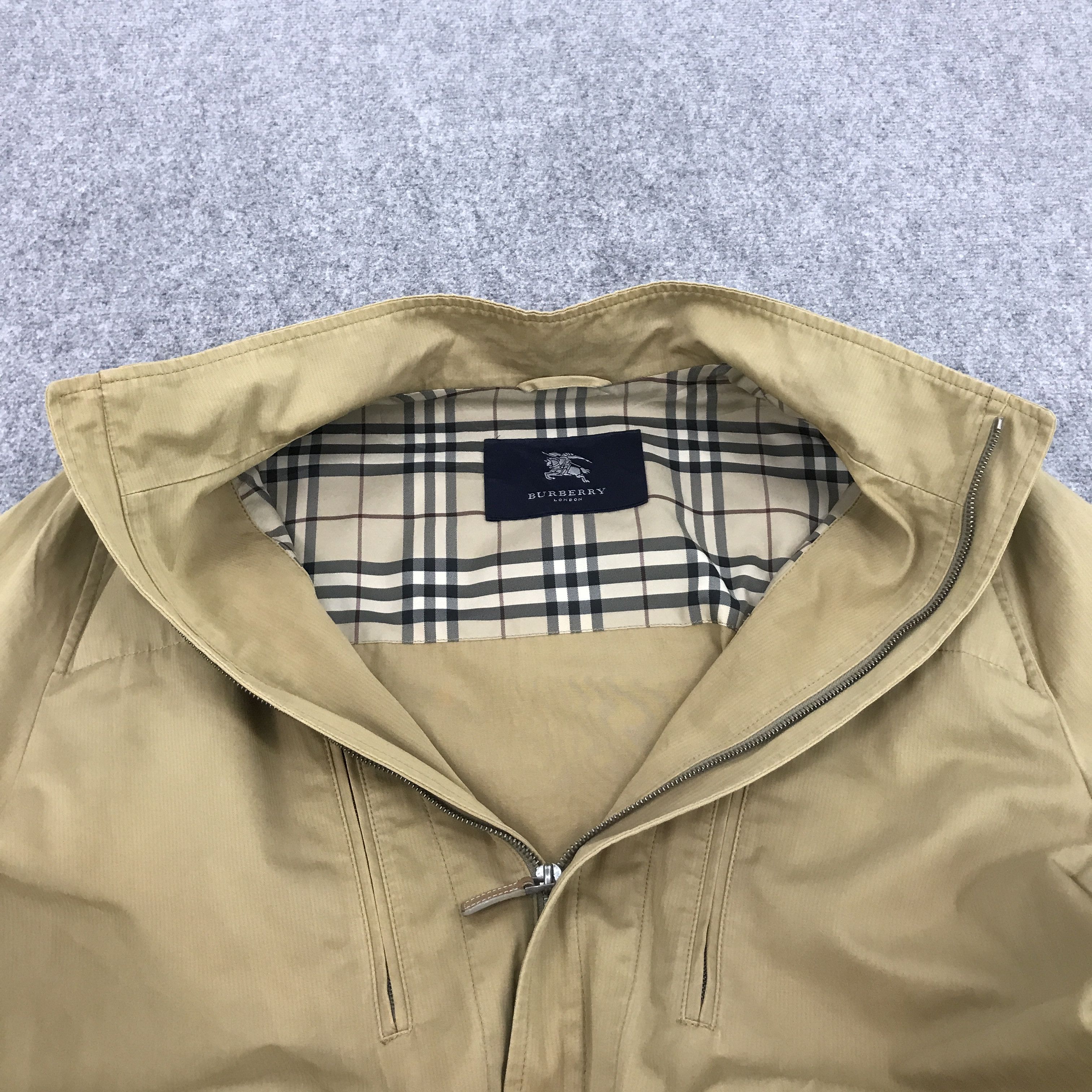 Burberry × Vintage BURBERRY LONDON PARKAS DESIGN JACKET Size US L / EU 52-54 / 3 - 7 Thumbnail