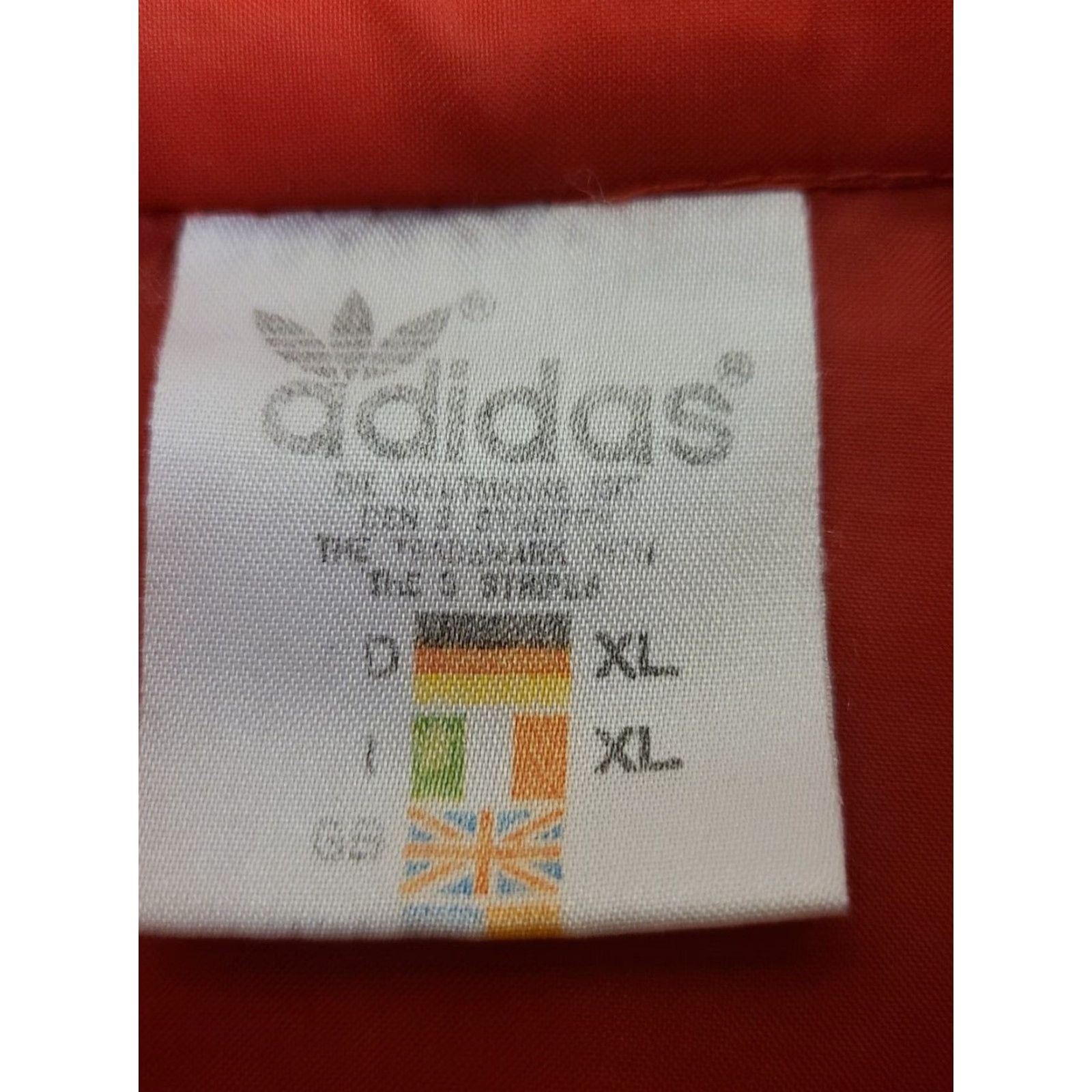 Adidas VINTAGE adidas Windbreaker Jacket Mens XL Red Hoodie 80s Nylon Softshell Regular Size US XL / EU 56 / 4 - 5 Thumbnail