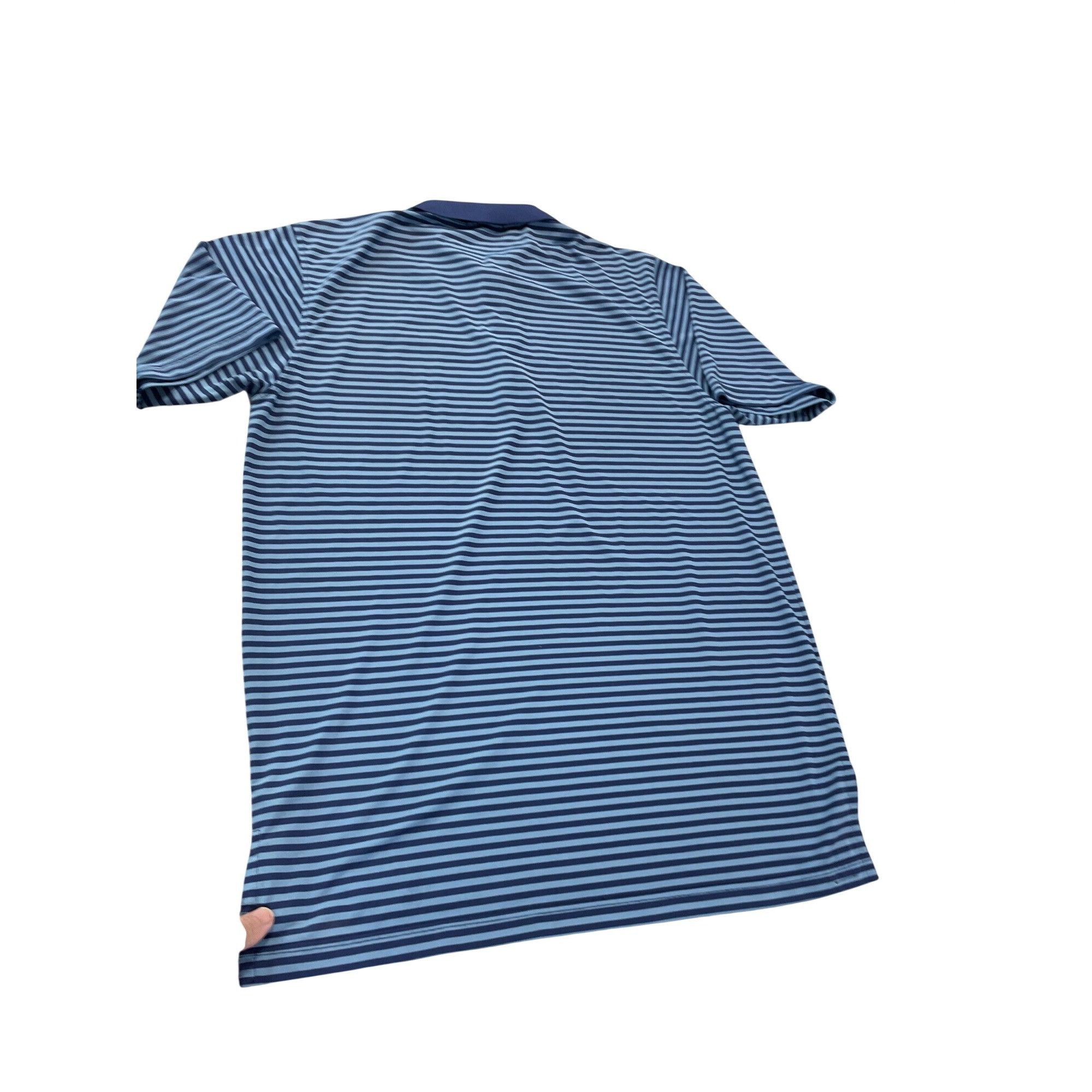 Peter Millar Peter Millar Summer Comfort mens blue striped polo shirt sz Size US XL / EU 56 / 4 - 8 Thumbnail