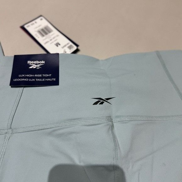Reebok NWT REEBOK LUX HIGH WAISTED GRAY LEGGINGS SZ MEDIUM M Size 24" / US 00 / IT 34 - 7 Thumbnail
