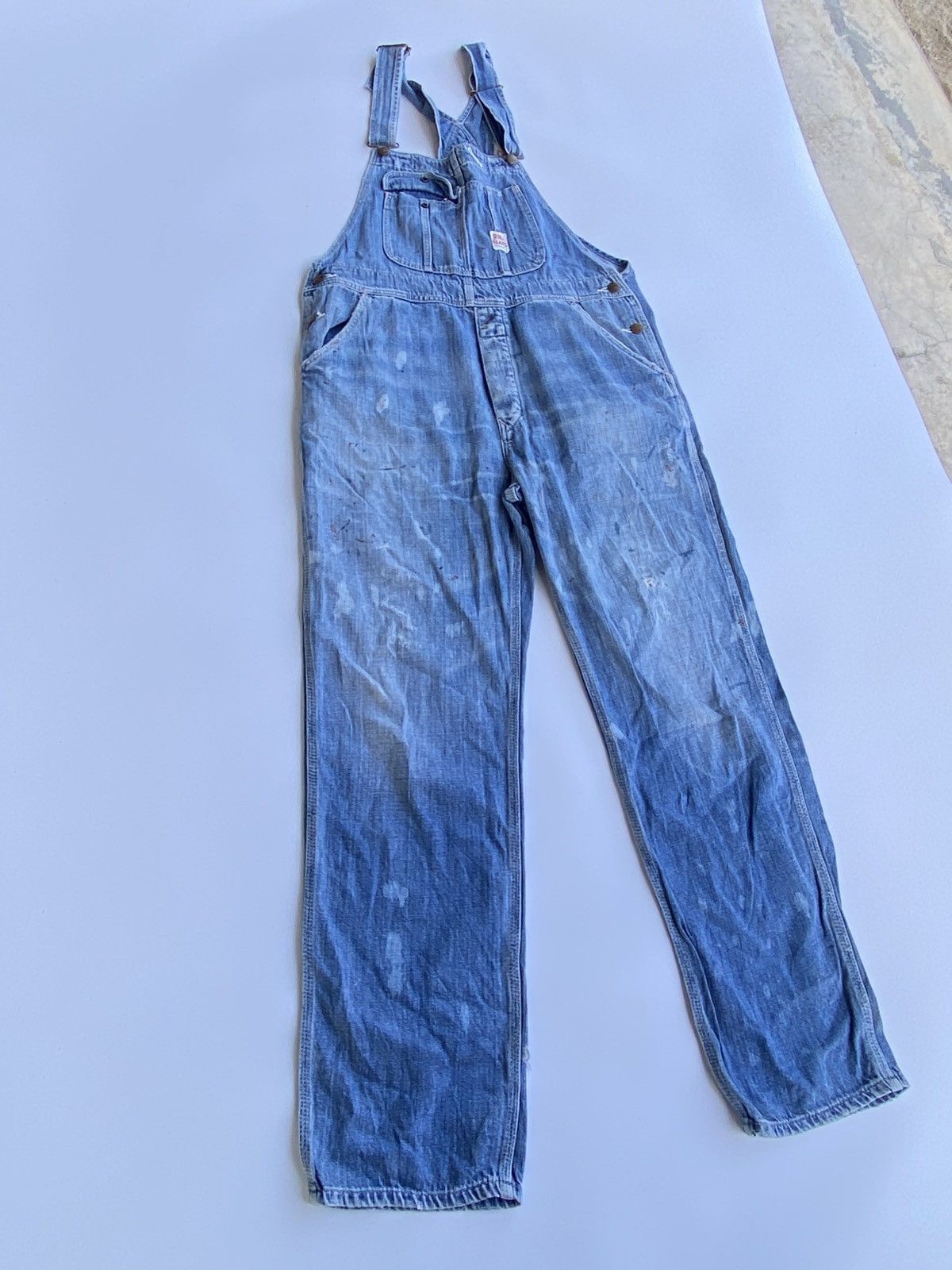 Other Vintage Blue Denim Carpenter Overalls With A Relaxed Size M Size US 27 - 3 Thumbnail