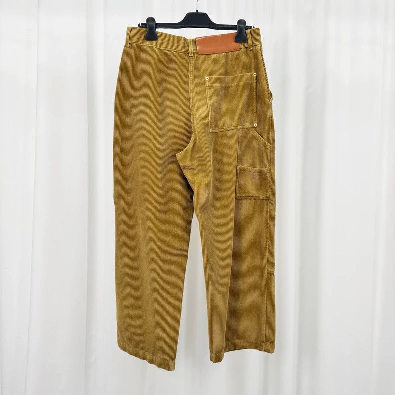 Loewe LOEWE Brown corduroy double knee loggers casual pants Size 32" / US 10 / IT 46 - 2 Thumbnail