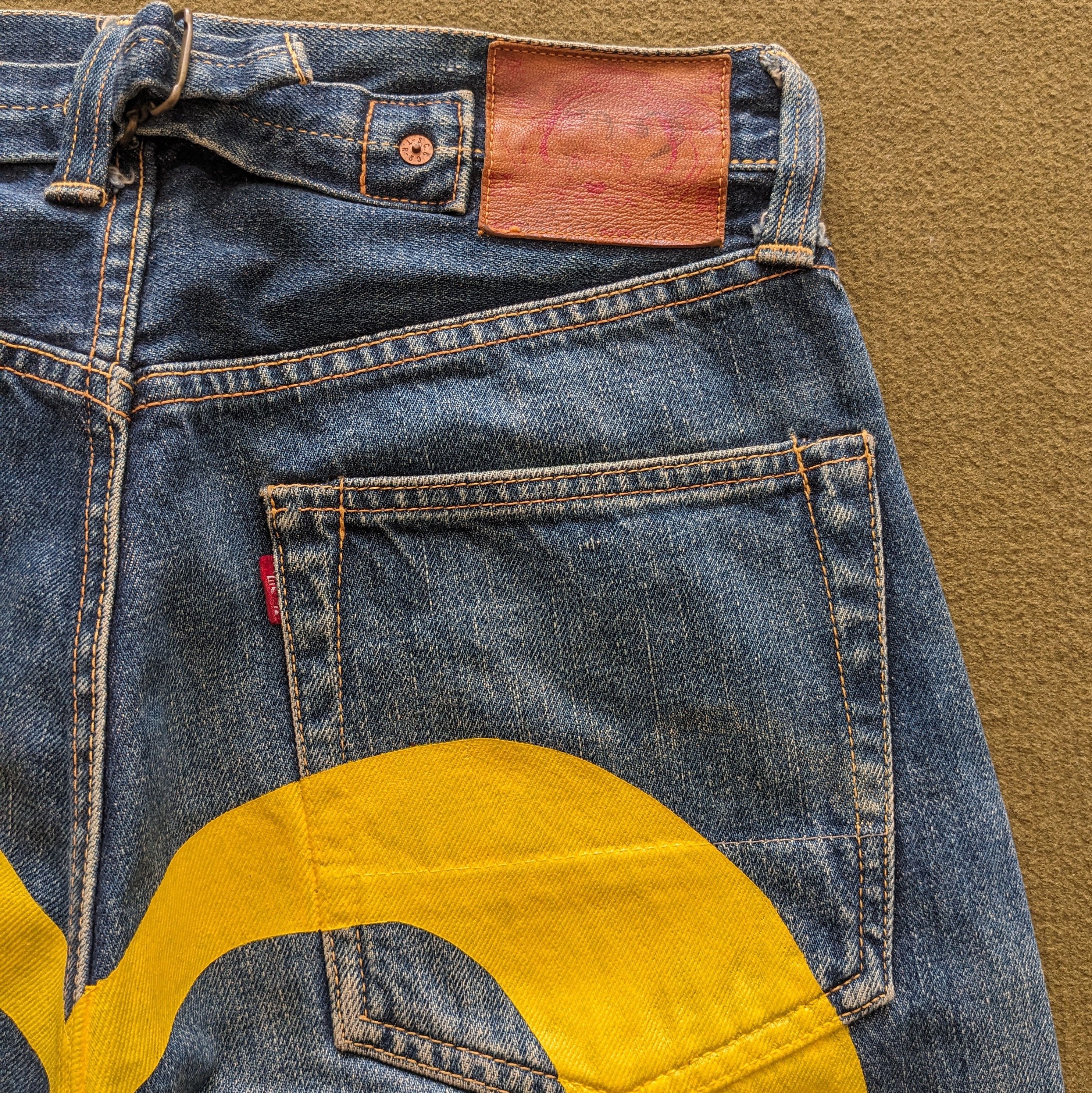 Evisu Vintage EVISU Japanese Fashion Brand Custom Jeans Size US 28 / EU 44 - 2 Thumbnail