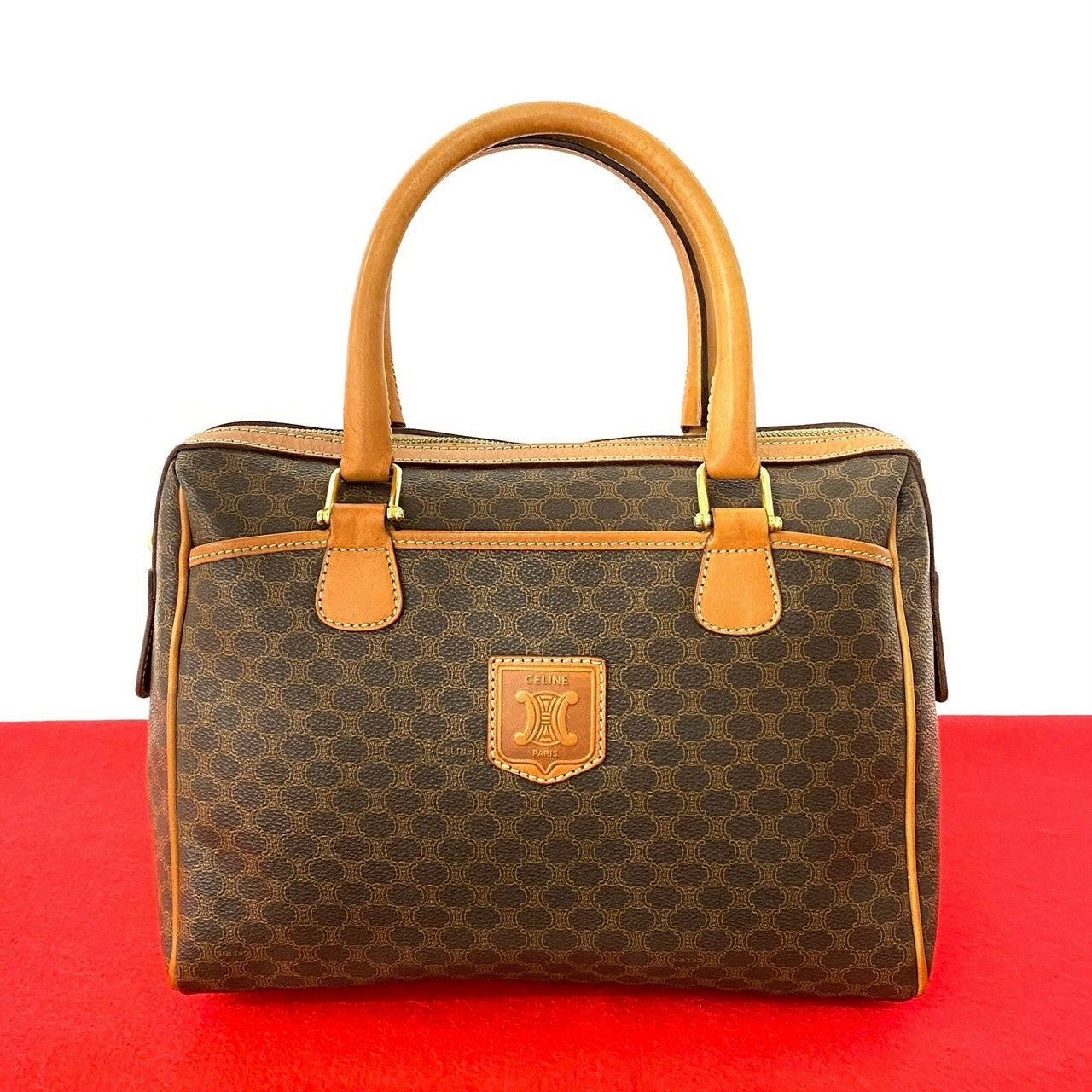 Celine Celine Handbag Brown Leather Size ONE SIZE - 1 Thumbnail
