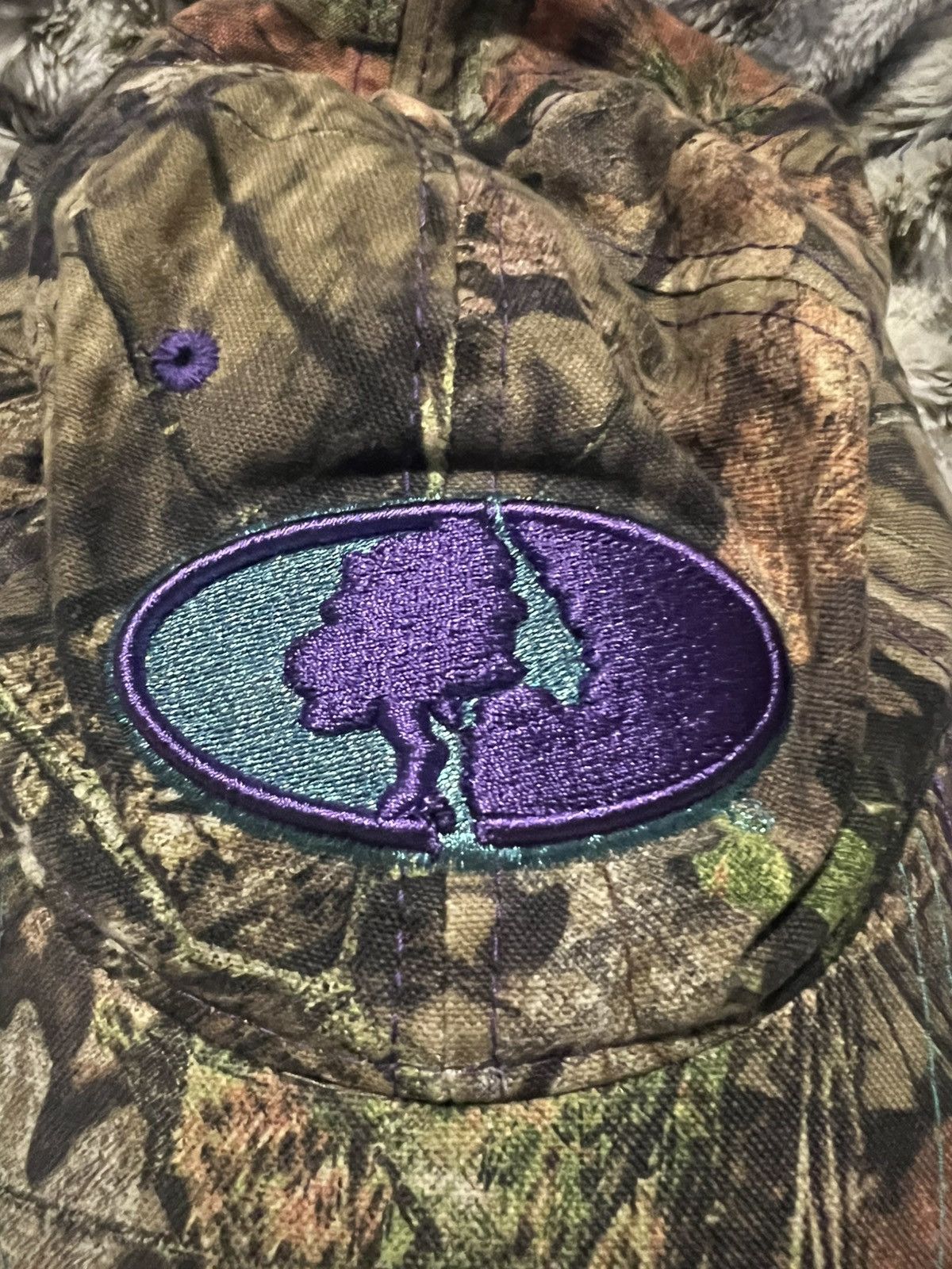 Mossy Oaks Y2K Camo Mossy Oak Sparkle Logo Hat Size ONE SIZE - 2 Thumbnail