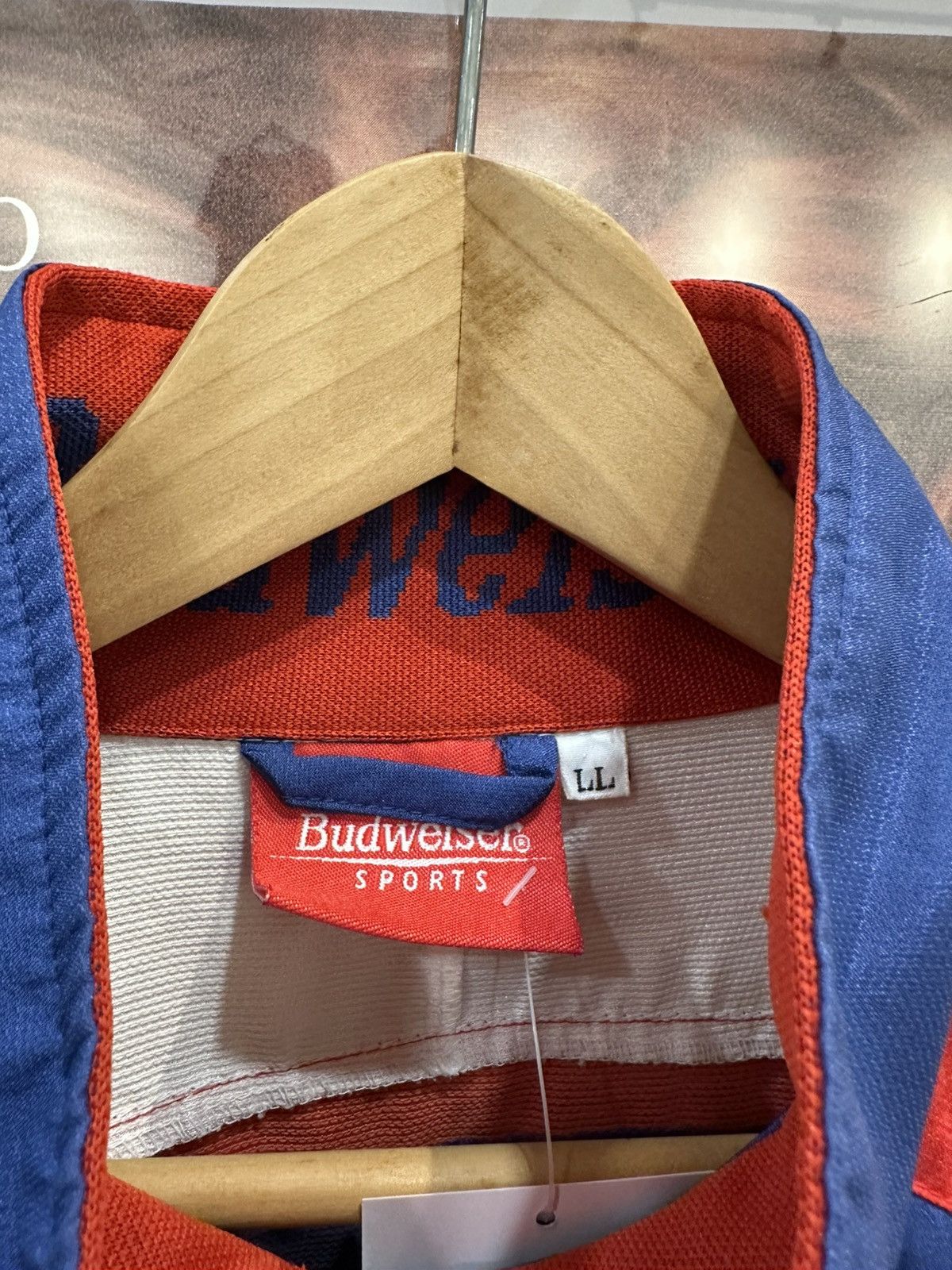 Other Budweiser Sports Windbreaker Jacket Size US XL / EU 56 / 4 - 4 Thumbnail