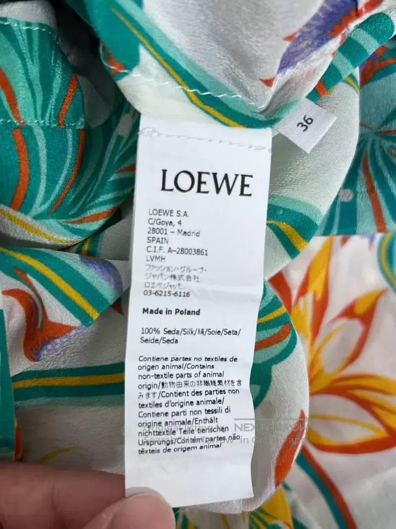 Loewe Loewe Mulberry Silk Dress Size XS / US 0-2 / IT 36-38 - 4 Thumbnail