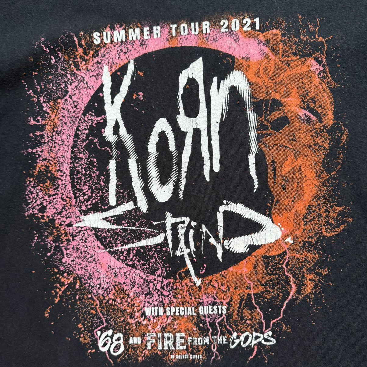 Band Tees Korn + Staind Summer Tour ‘21 T-Shirt Size US M / EU 48-50 / 2 - 5 Thumbnail