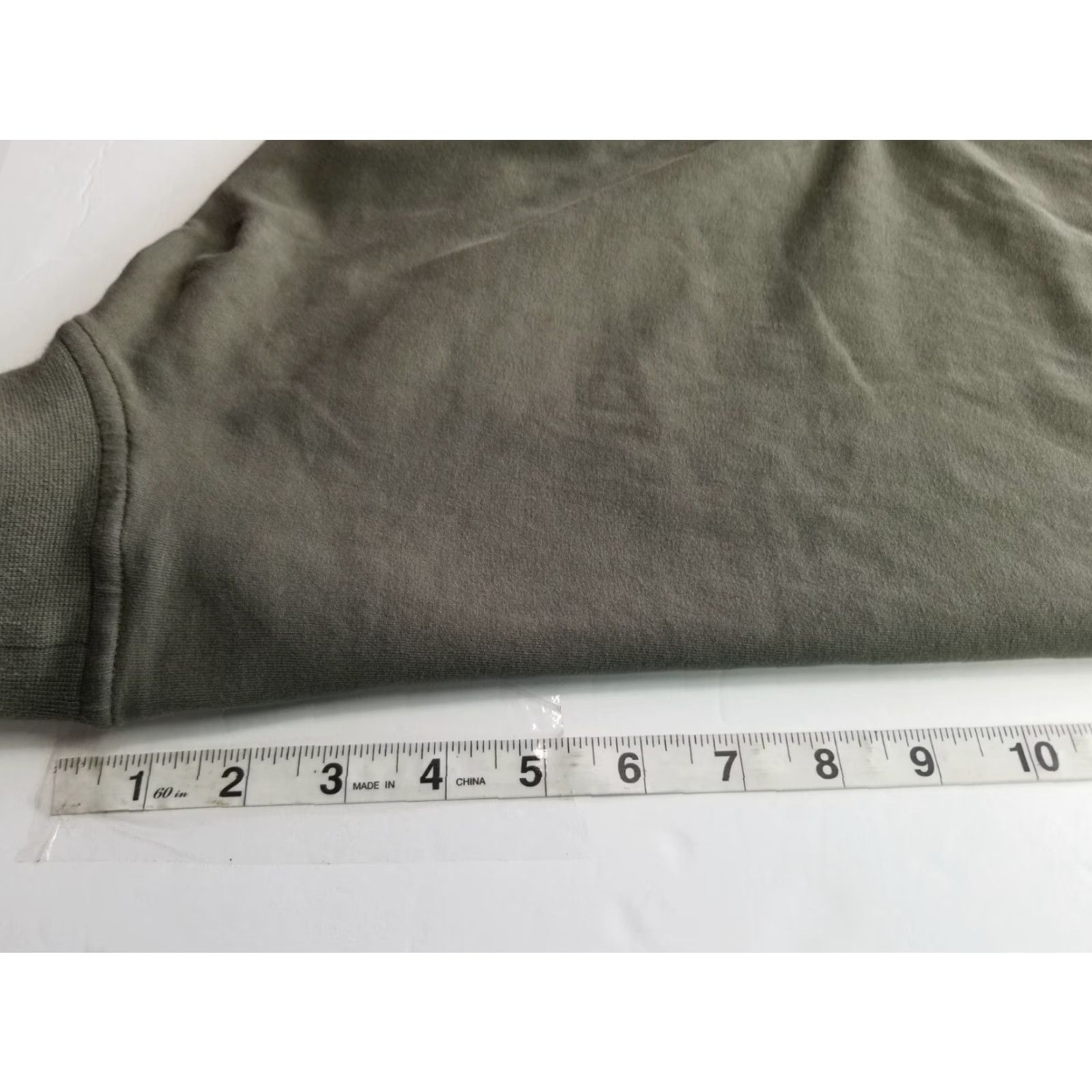 Nike Nike T-Shirt Men’s Long Sleeve Mock Neck Cotton Green XL Regular Solid 80s 90s Sports Classic Fans Shirt Size US XL / EU 56 / 4 - 5 Thumbnail