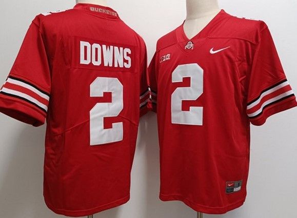 Other Men’s Buckeyes 2 Caleb Downs Red Jersey Size US L / EU 52-54 / 3 - 2 Thumbnail