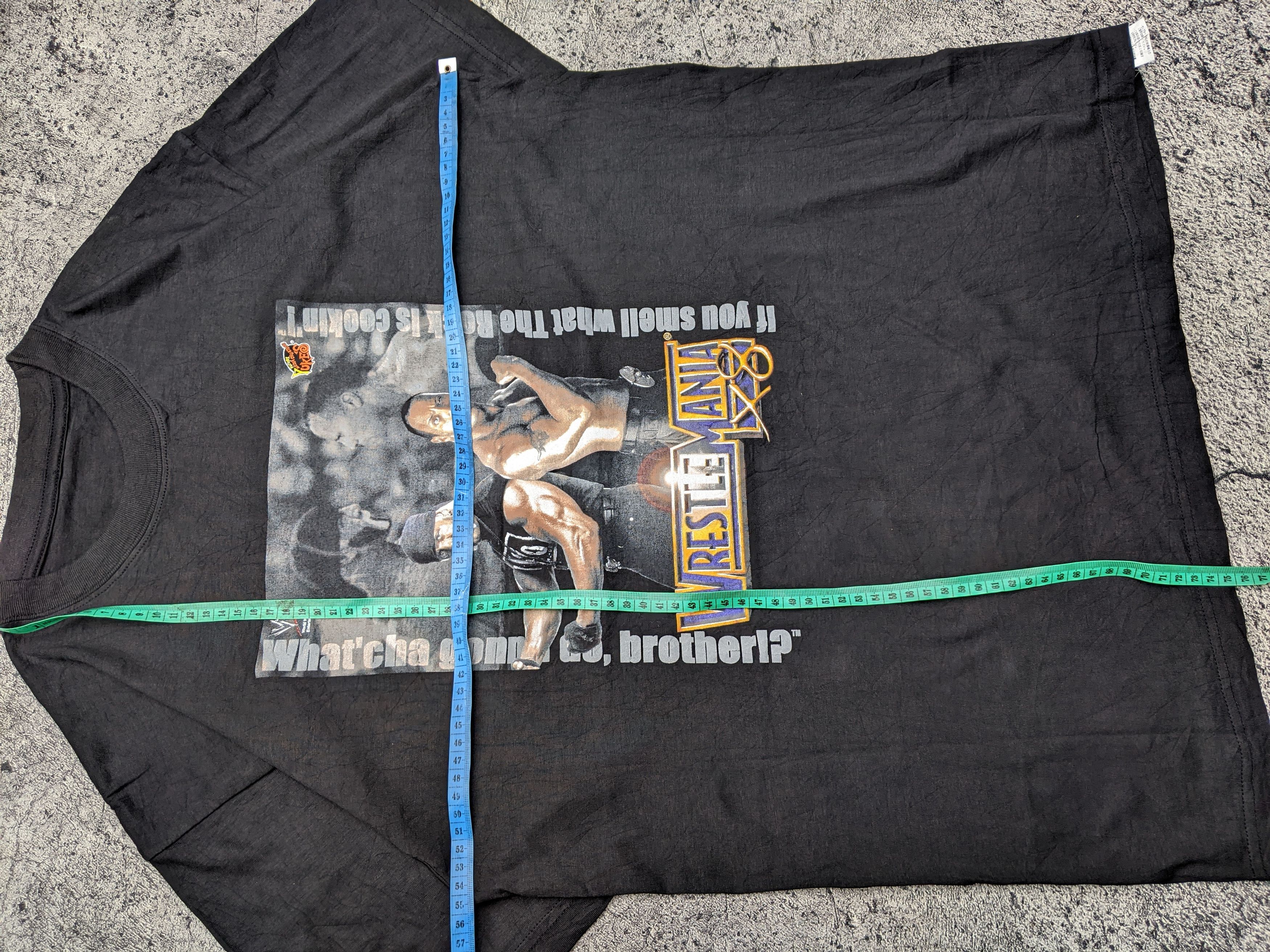 WWE Vintage Promo WrestleMania X8 (18) The Rock v Hulk Hogan Size US M / EU 48-50 / 2 - 4 Thumbnail