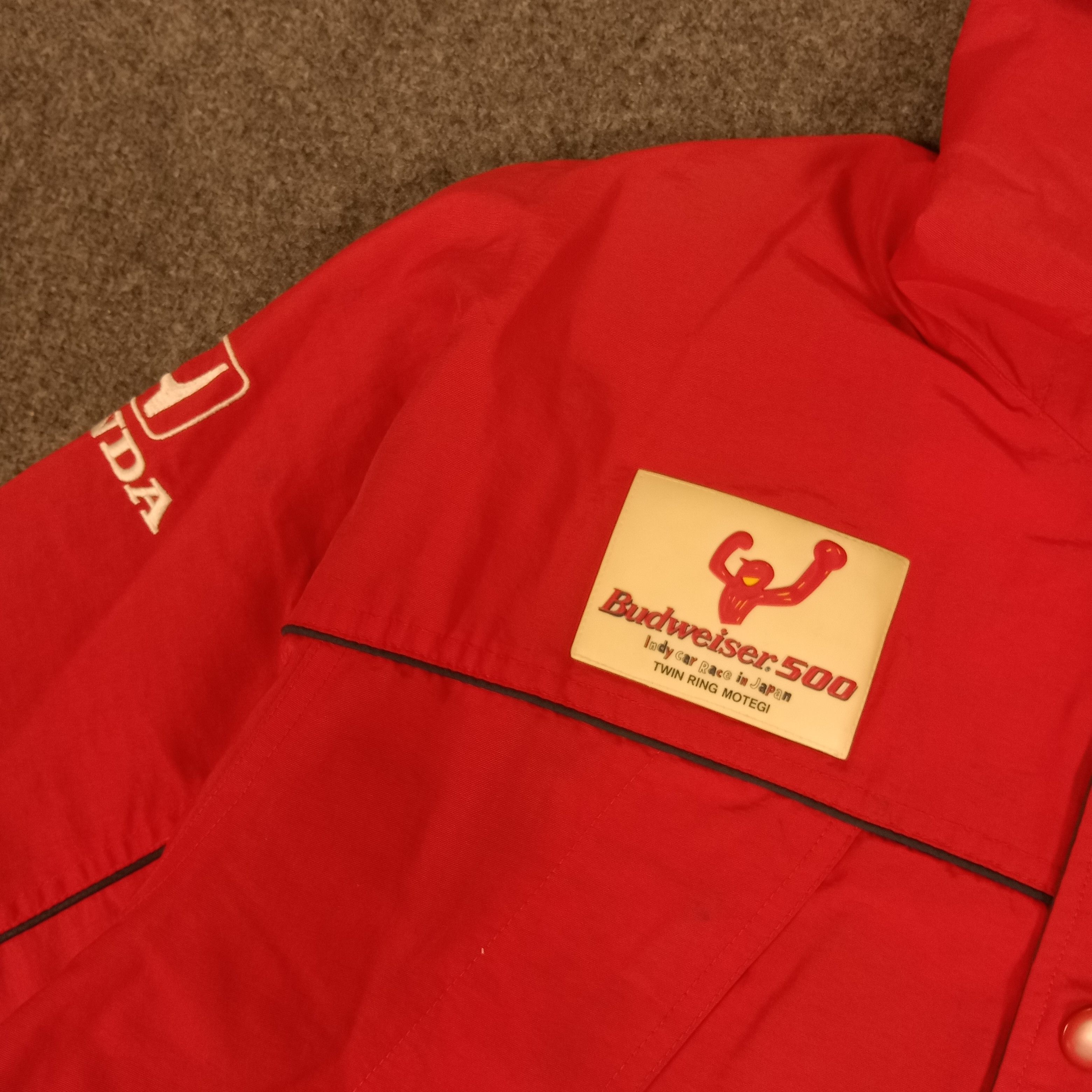 Honda × Vintage Honda Racing Formula One Team Windbreaker Jacket Size US XL / EU 56 / 4 - 7 Thumbnail