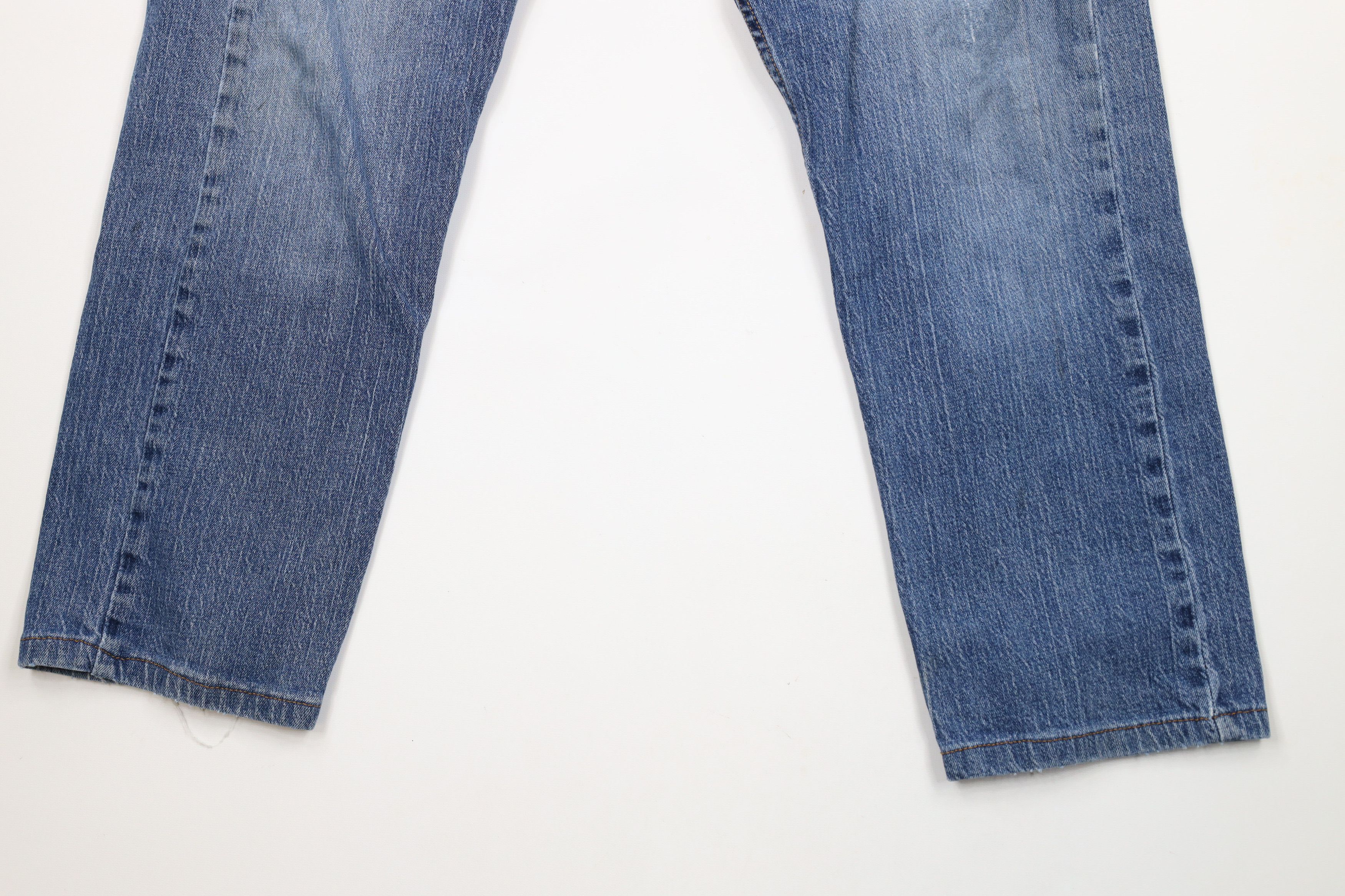 Levi's × Vintage Vintage Y2K Levis 505 Regular Fit Denim Jeans Blue Cotton Size US 36 / EU 52 - 4 Thumbnail