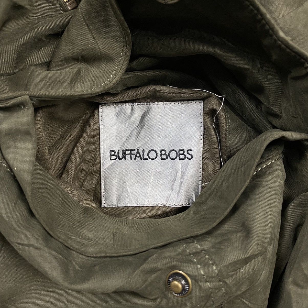 BUFFALO BOBS 2000s Buffalo Bobs Apocalypse Style Fur Hoodie Cargo Jacket Size US M / EU 48-50 / 2 - 10 Thumbnail