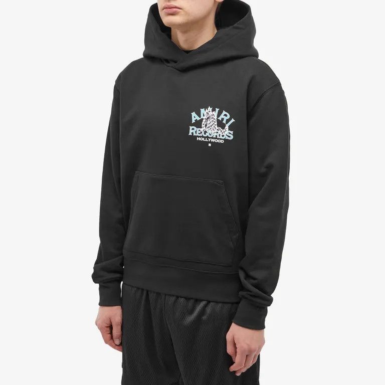 Amiri o1gr1nt0325 Records Wolf Hoodie in Black Size US L / EU 52-54 / 3 - 2 Thumbnail