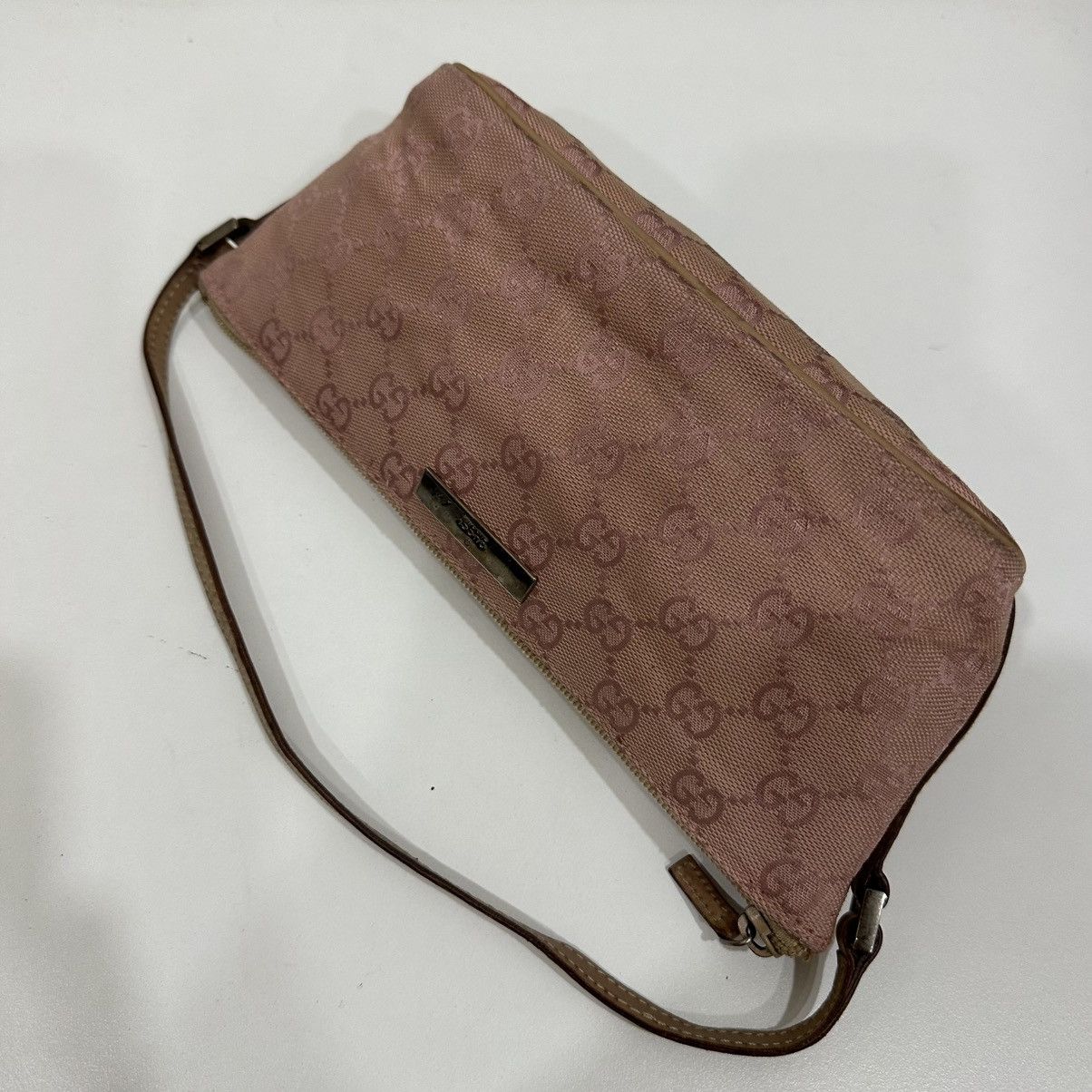 Gucci GUCCI GG CANVAS BOAT POCHETTE BAG 8 Size ONE SIZE - 12 Thumbnail