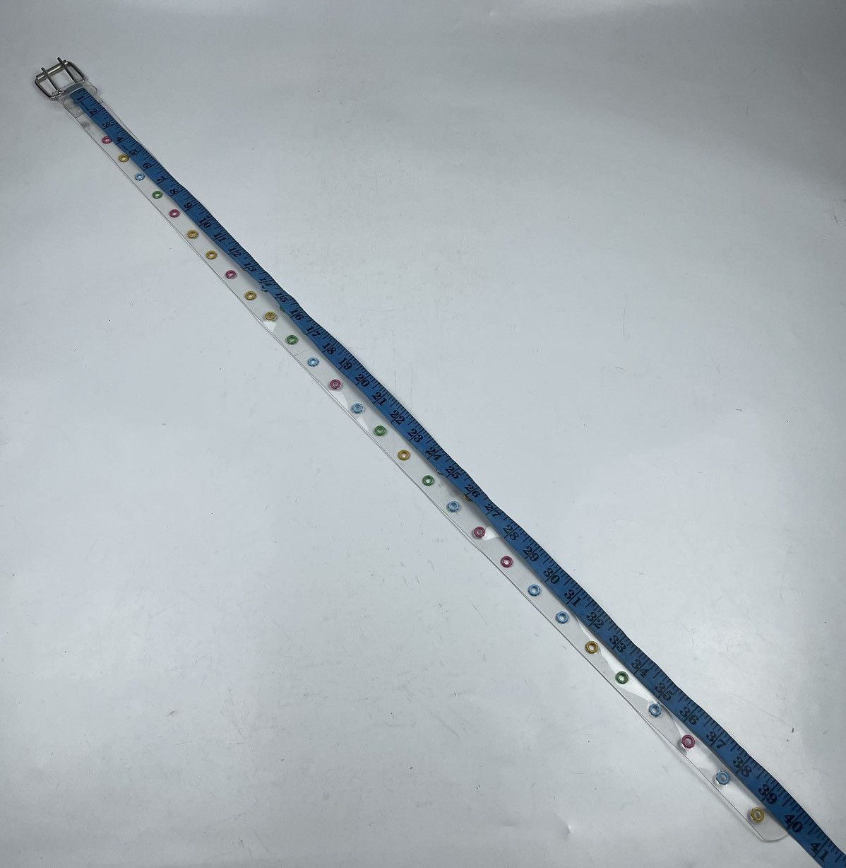 Japanese Brand transparent studded belt tc25 Size 36 - 3 Thumbnail