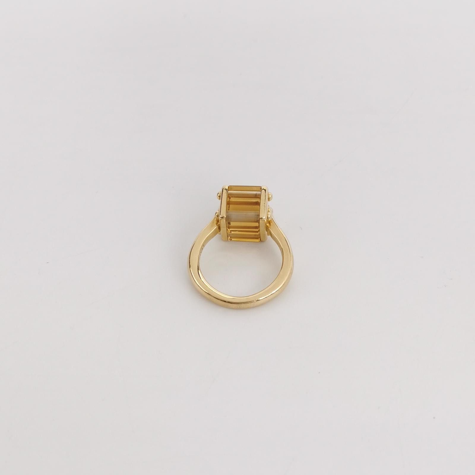 Louis Vuitton Louis Vuitton (LV) 18K Gold Ring Size 12 -z2505 Size ONE SIZE - 3 Thumbnail