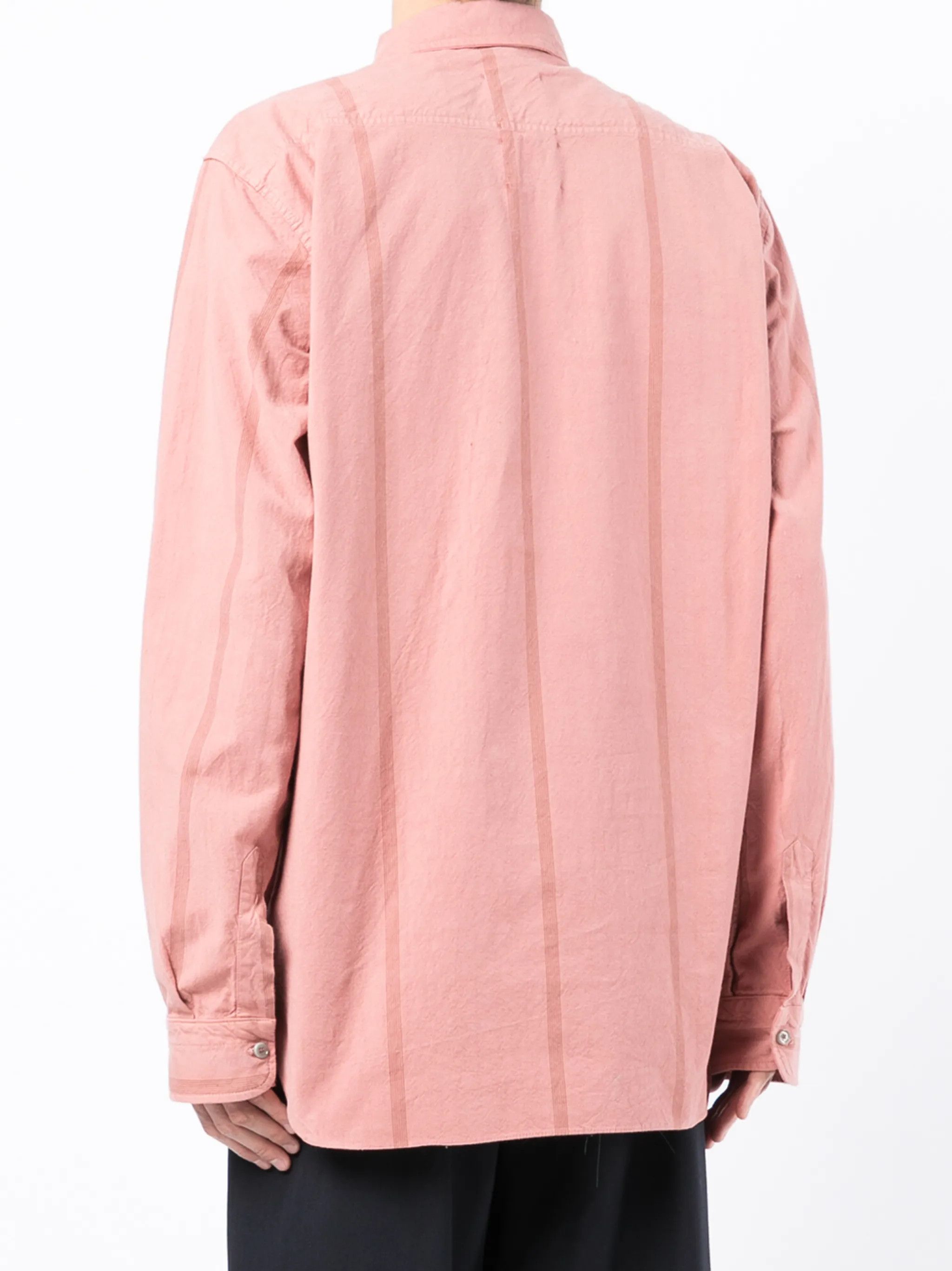OAMC o1y0225 Striped Shirt in Pink Size US S / EU 44-46 / 1 - 4 Thumbnail