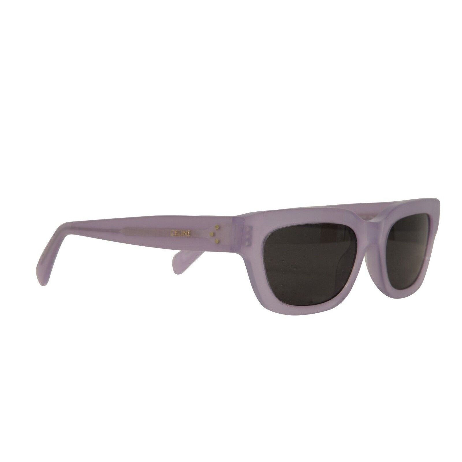 Celine CL401921 Sunglasses Purple Translucent Acetate - 02337 Size ONE SIZE - 2 Thumbnail