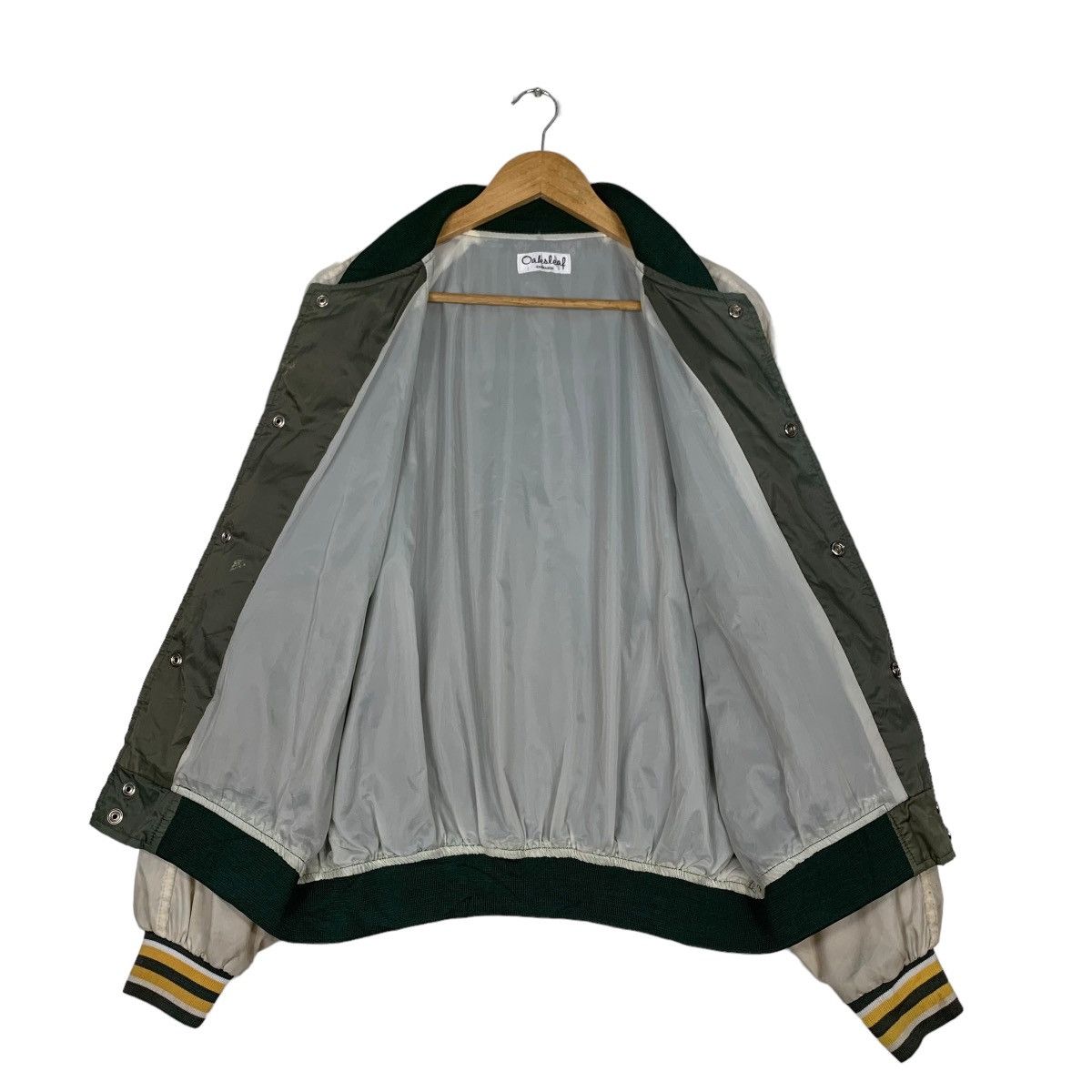 Vintage OAKSLEAF Suntory Aroma Green Coach Jacket #1049-C47 Size US M / EU 48-50 / 2 - 9 Thumbnail