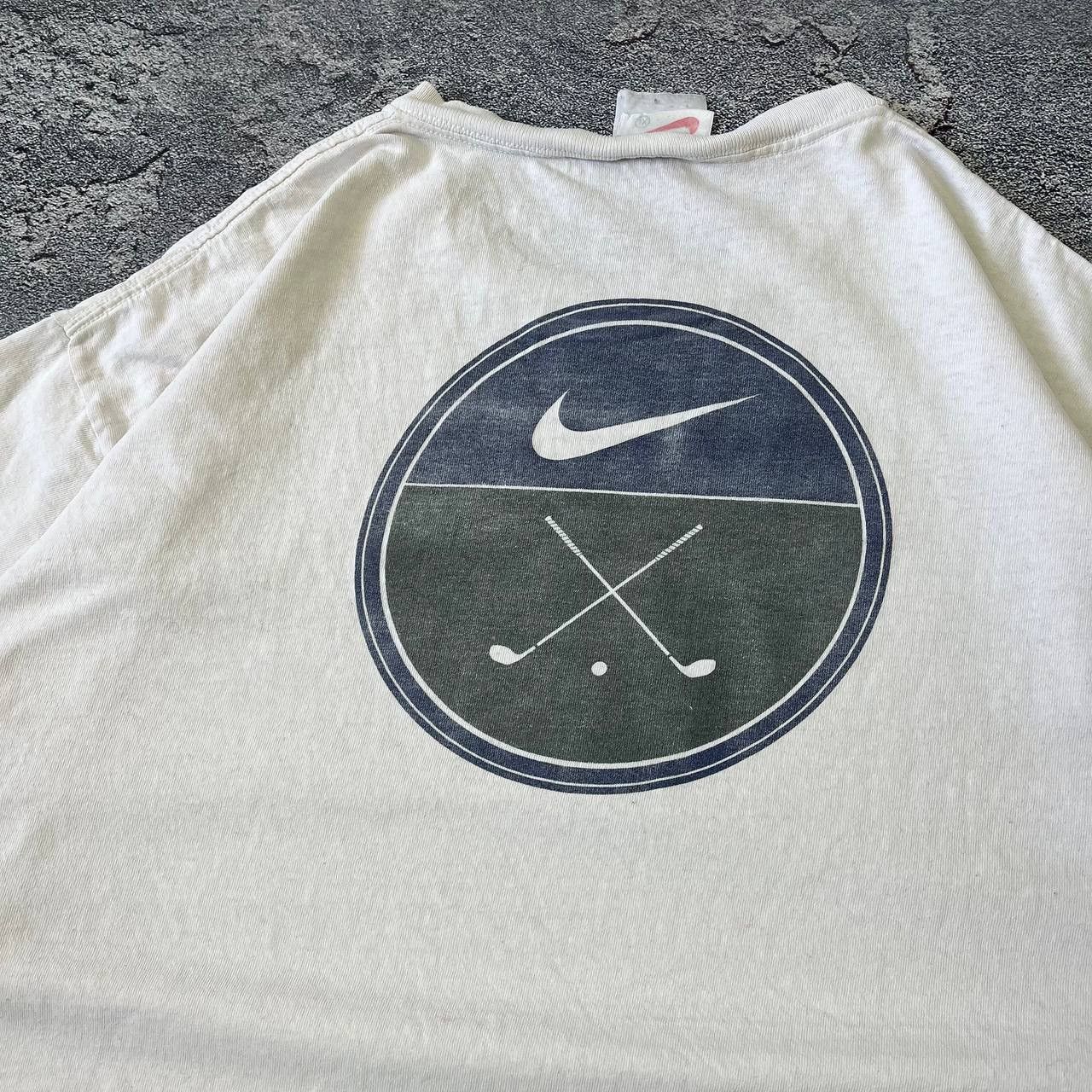 Nike Vintage Y2K 90s Boxy Fit Nike Big Logo T Shirt Size XL Size US XL / EU 56 / 4 - 4 Thumbnail
