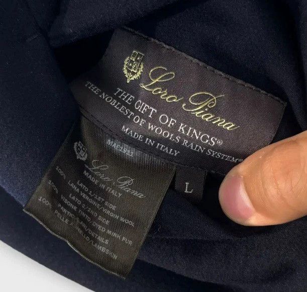 Loro Piana LORO PIANA Lady's double sided fur king gift vest coat Size L / US 10 / IT 46 - 8 Thumbnail