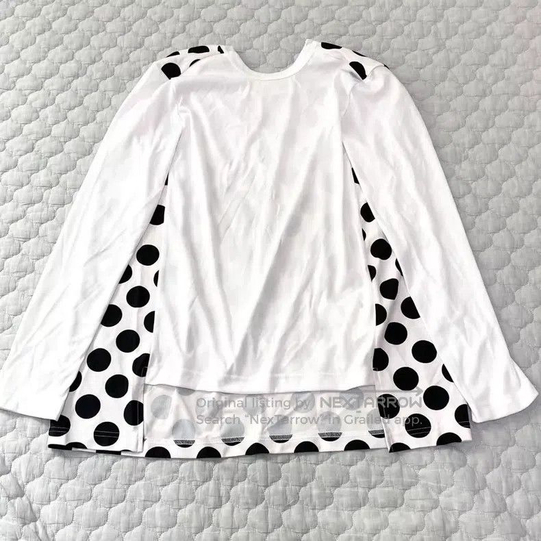 Comme des Garcons Comme Des Garcons Black and white polka dot irregular long Size XS / US 0-2 / IT 36-38 - 1 Thumbnail