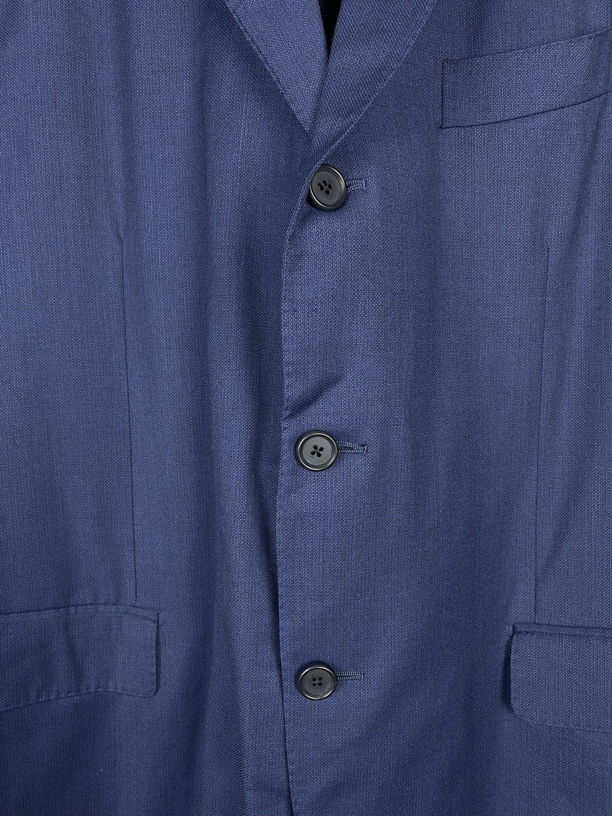 Caruso Caruso Superfine 120’s men’s wool blazer jacket sport coat Size 44R - 9 Thumbnail