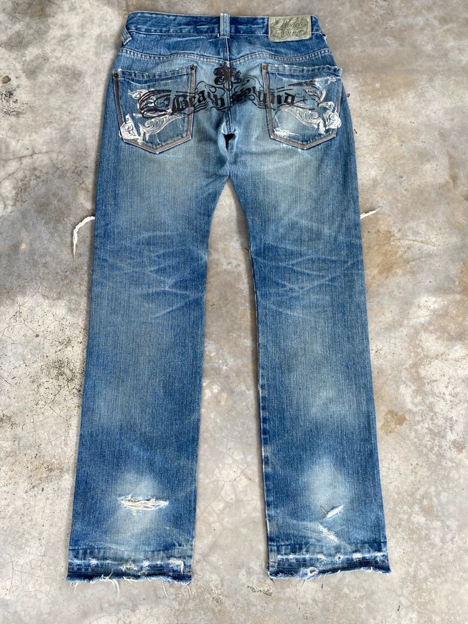 If Six Was Nine 💥BEST OFFER💥VINTAGE BEACH SOUND DISTRESSED DENIM Size US 32 / EU 48 - 1 Thumbnail