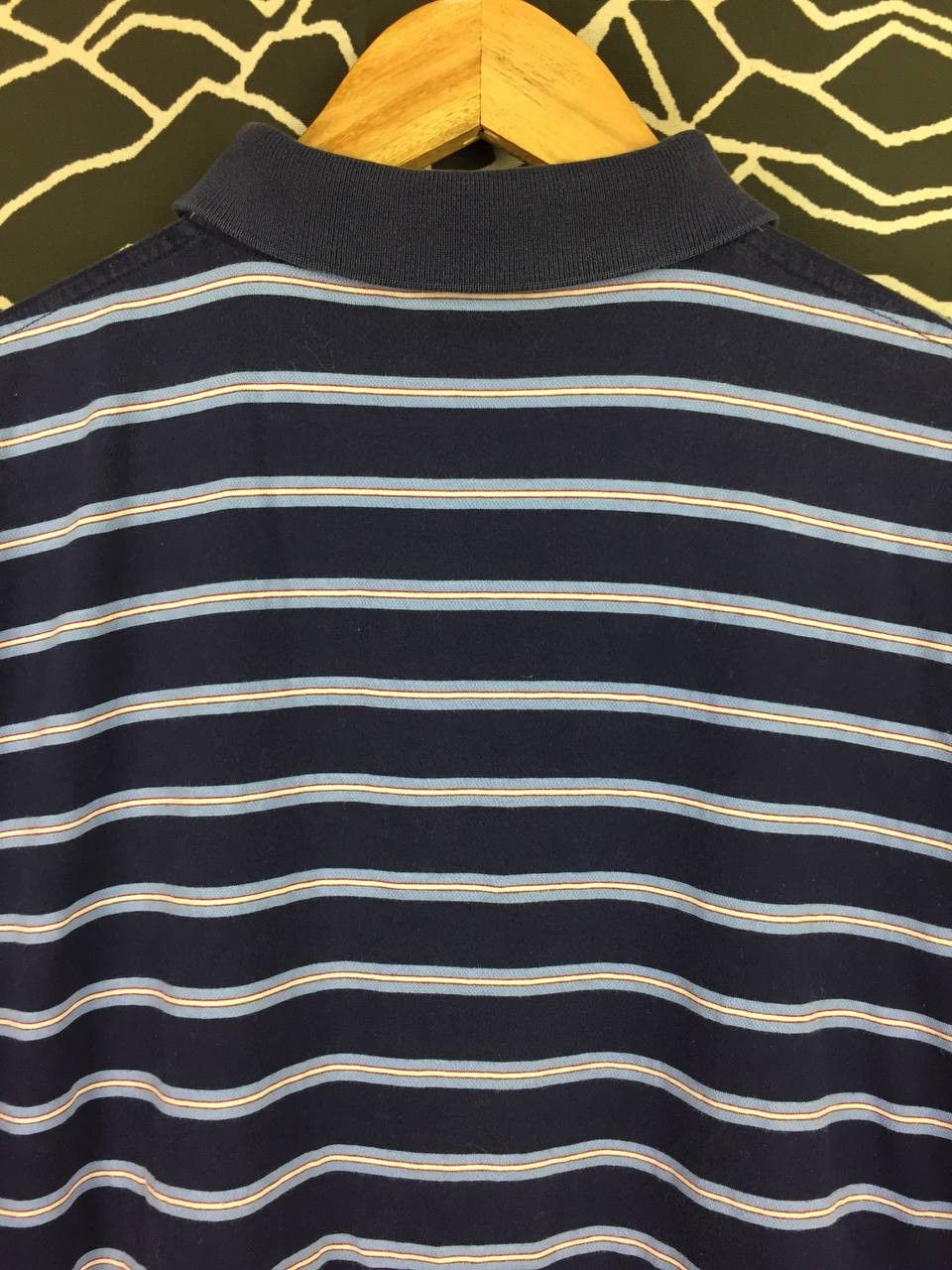Ralph Lauren Vtg Ralph Lauren Polo Golf Preppy Sportswear Stripe Polo Tee Size US L / EU 52-54 / 3 - 11 Thumbnail