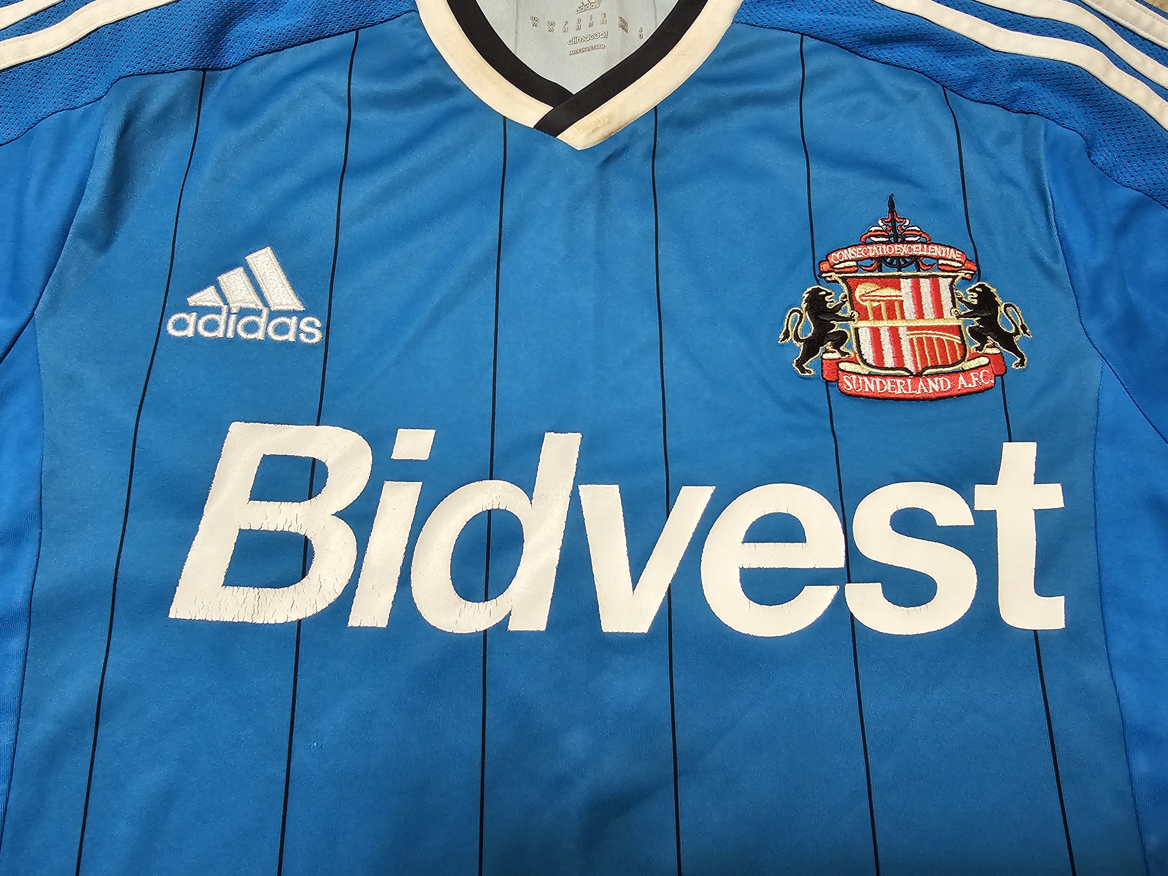 Adidas SUNDERLAND 2014 2015 AWAY FOOTBALL SHIRT SOCCER JERSEY Size US M / EU 48-50 / 2 - 3 Thumbnail