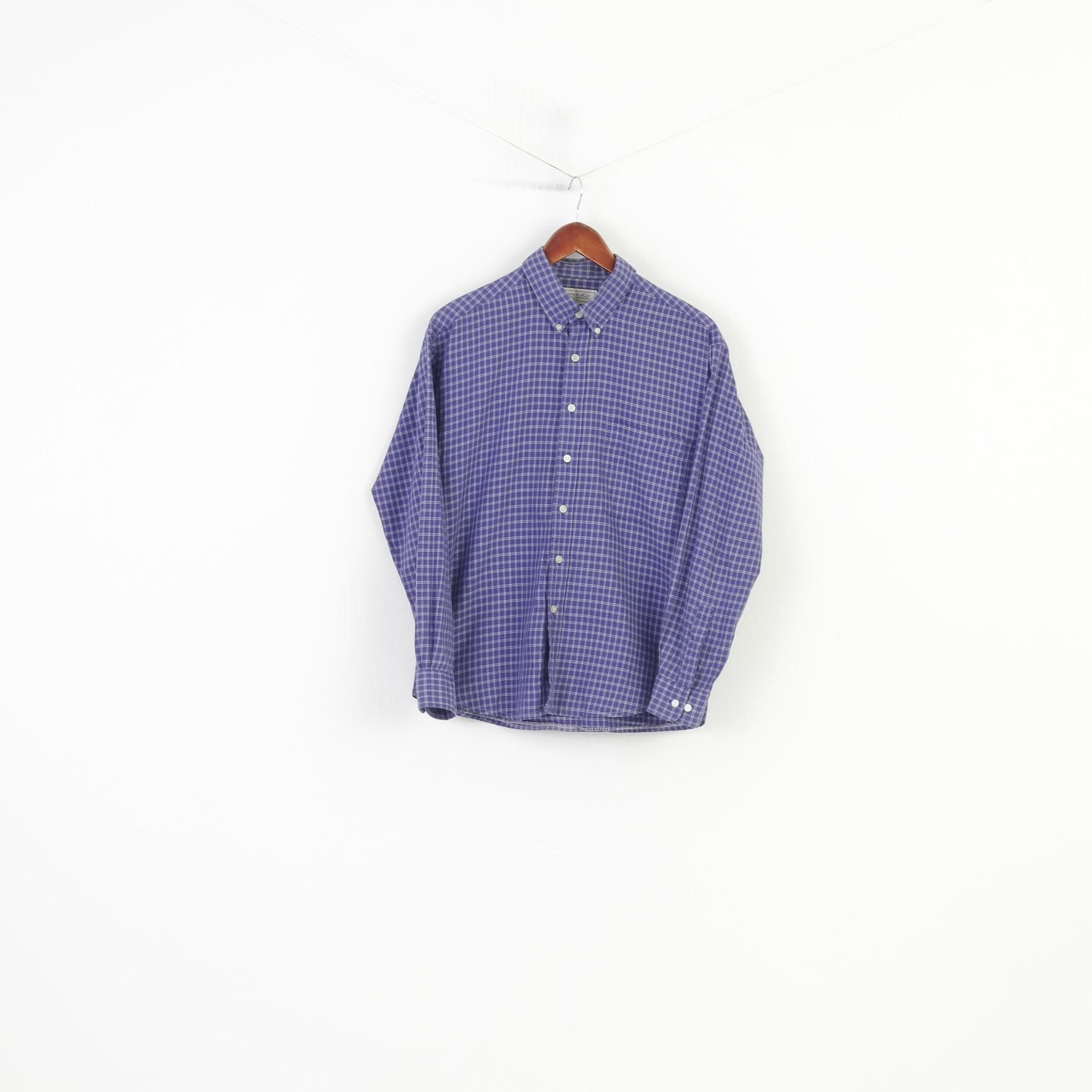 Vintage Francis Lai Men S Casual Shirt Checkered Buttons 10757 Size US S / EU 44-46 / 1 - 1 Thumbnail