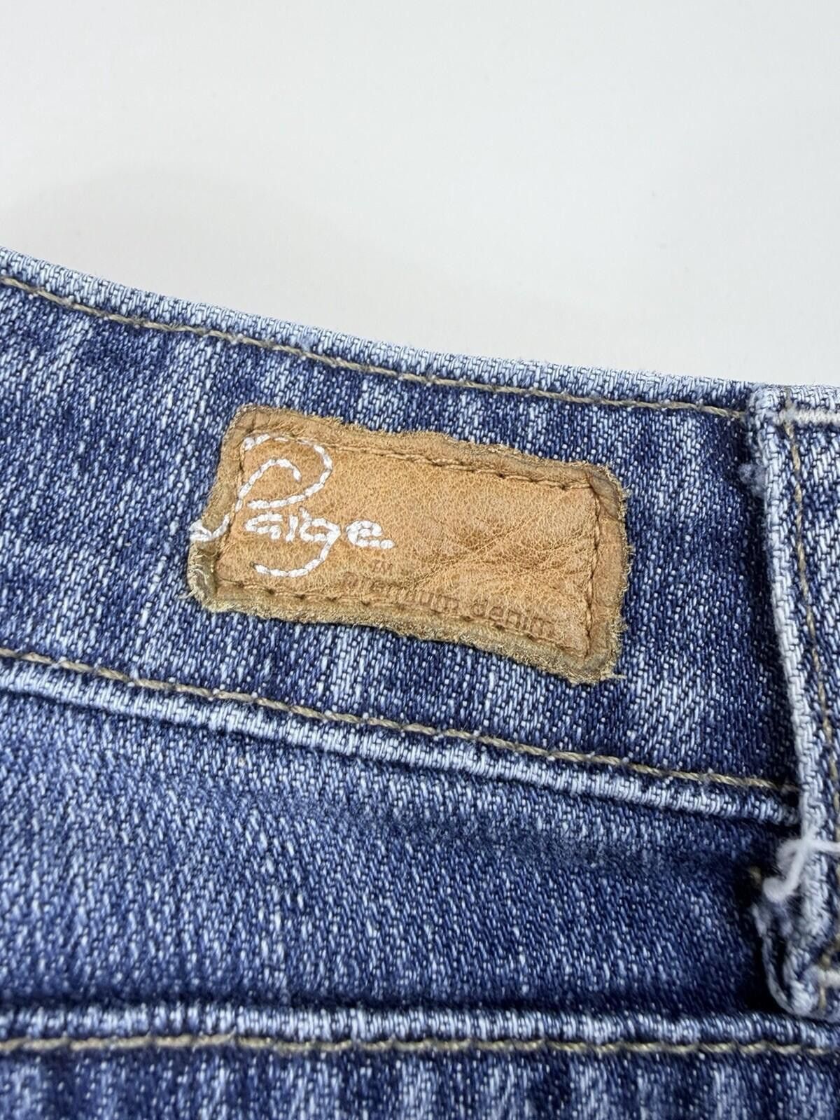 Paige Paige Premium Denim Hollywood Hills cropped jeans Size 32" / US 10 / IT 46 - 4 Thumbnail