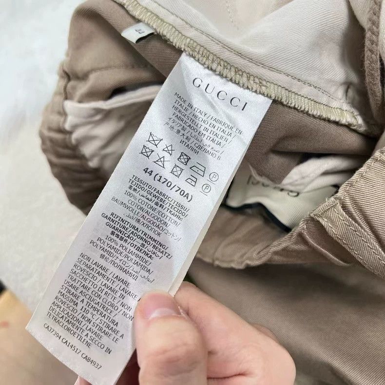 Gucci Gucci Webbing Logo Trousers 2502-Nextarrow Size US 28 / EU 44 - 5 Thumbnail