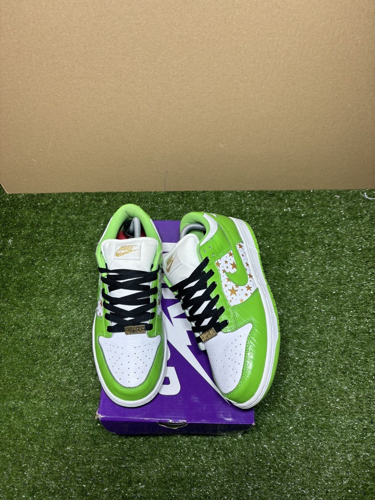 Nike sb supreme stars mean green 2021