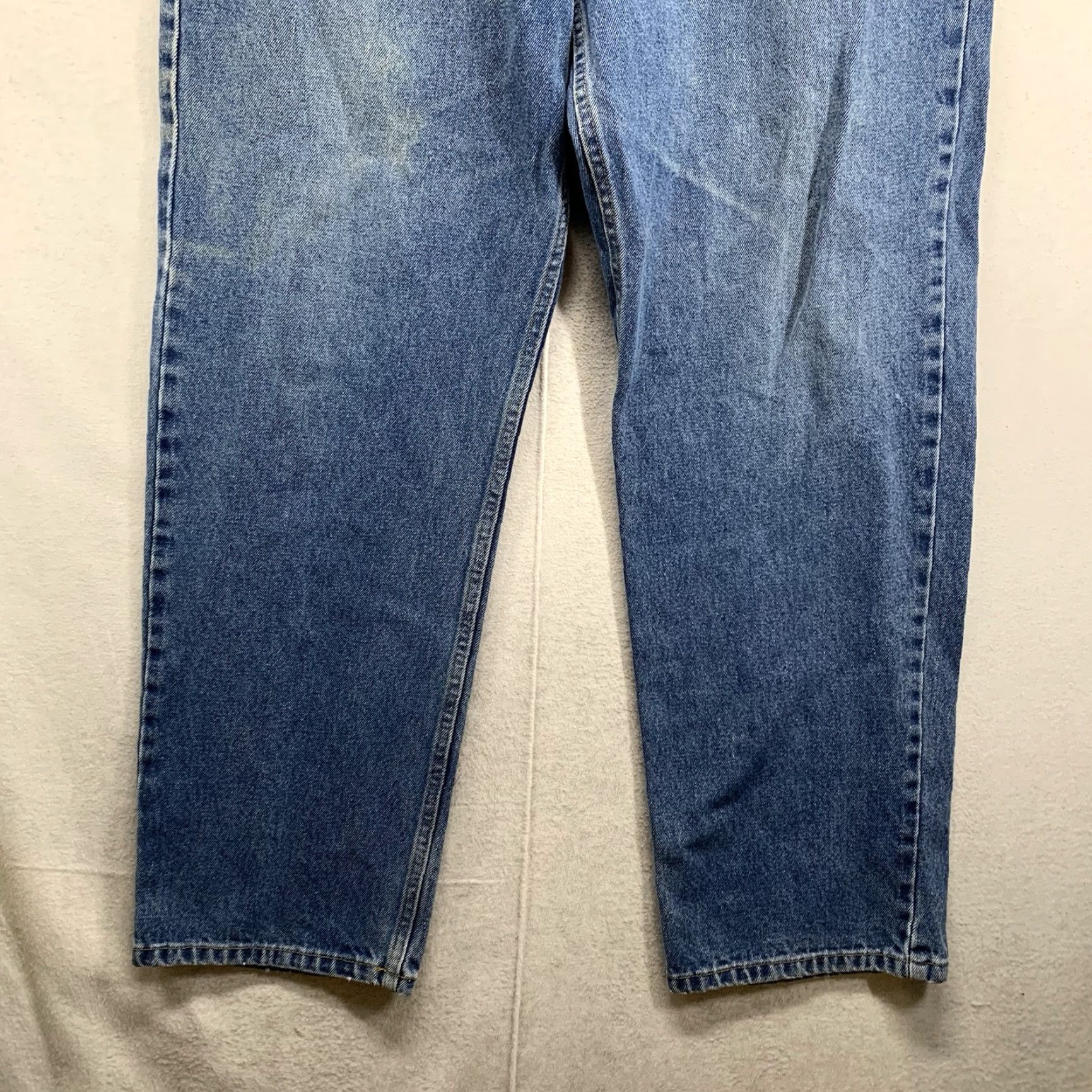 Vintage VINTAGE Polo Jeans Co. Ralph Lauren Jeans Men Adult Medium Blue 90s Distressed Denim 33x30 Size US XS / EU 42 / 0 - 6 Thumbnail