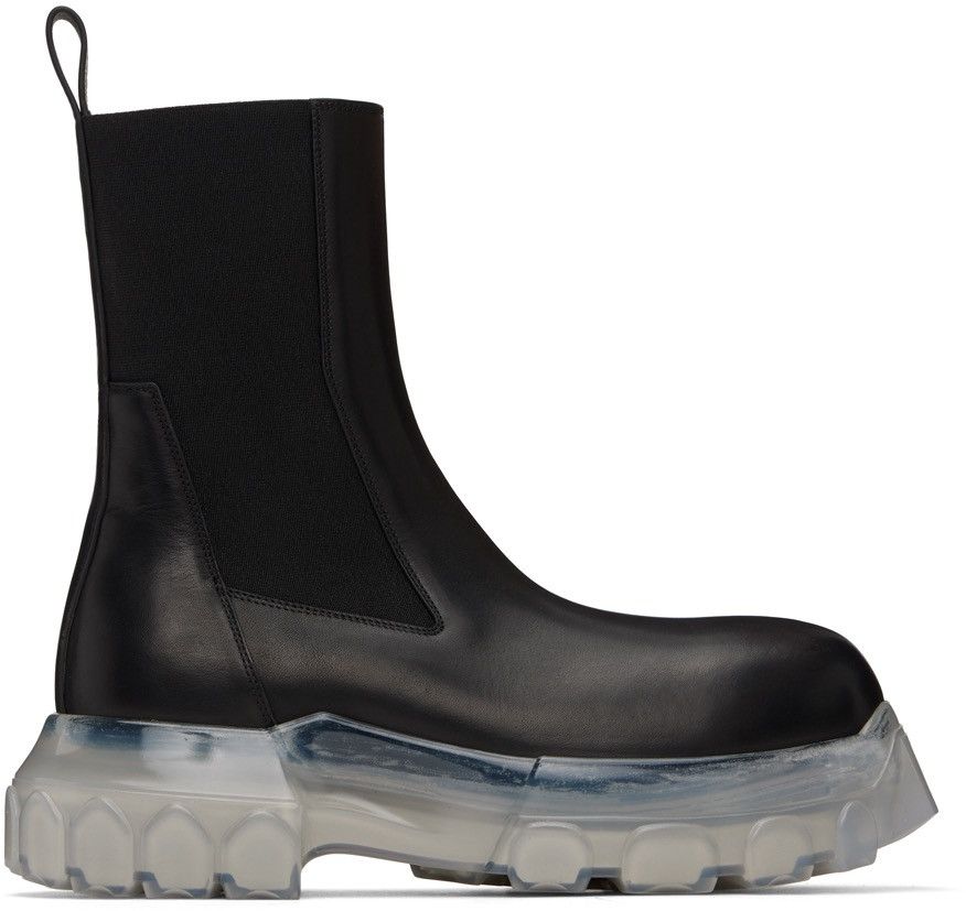 靴 Rick Owens Beetle Bozo Tractor Boots 42 Rick Owens Beatle Bozo Tractor Boots Black Men's - RU02C7881